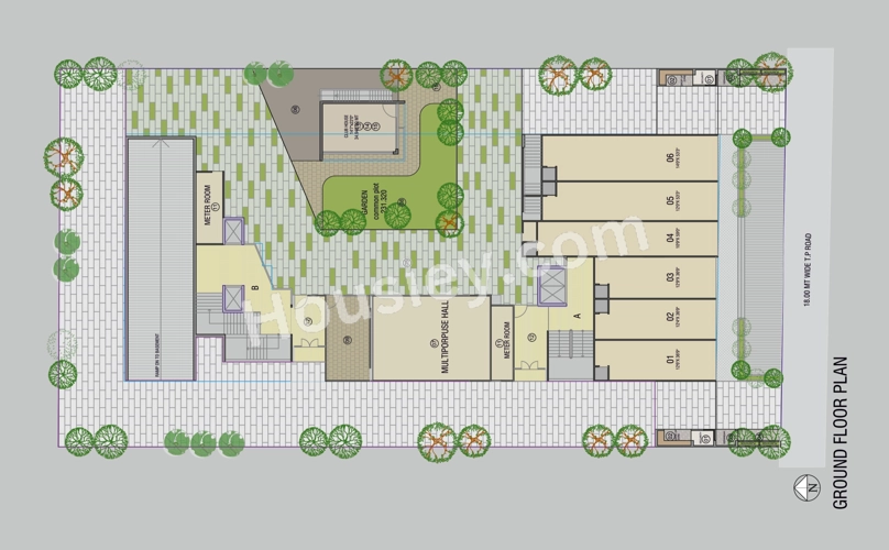 Siddhik Green Abalone Floor plan 1