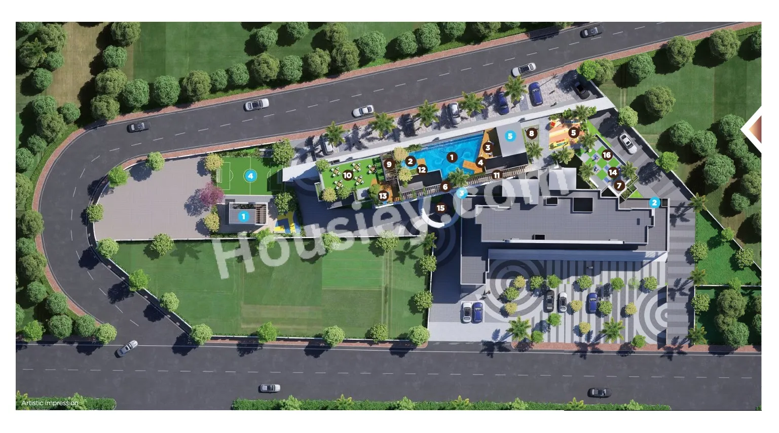 Siddhivinayak Eternity Towers Master Plan