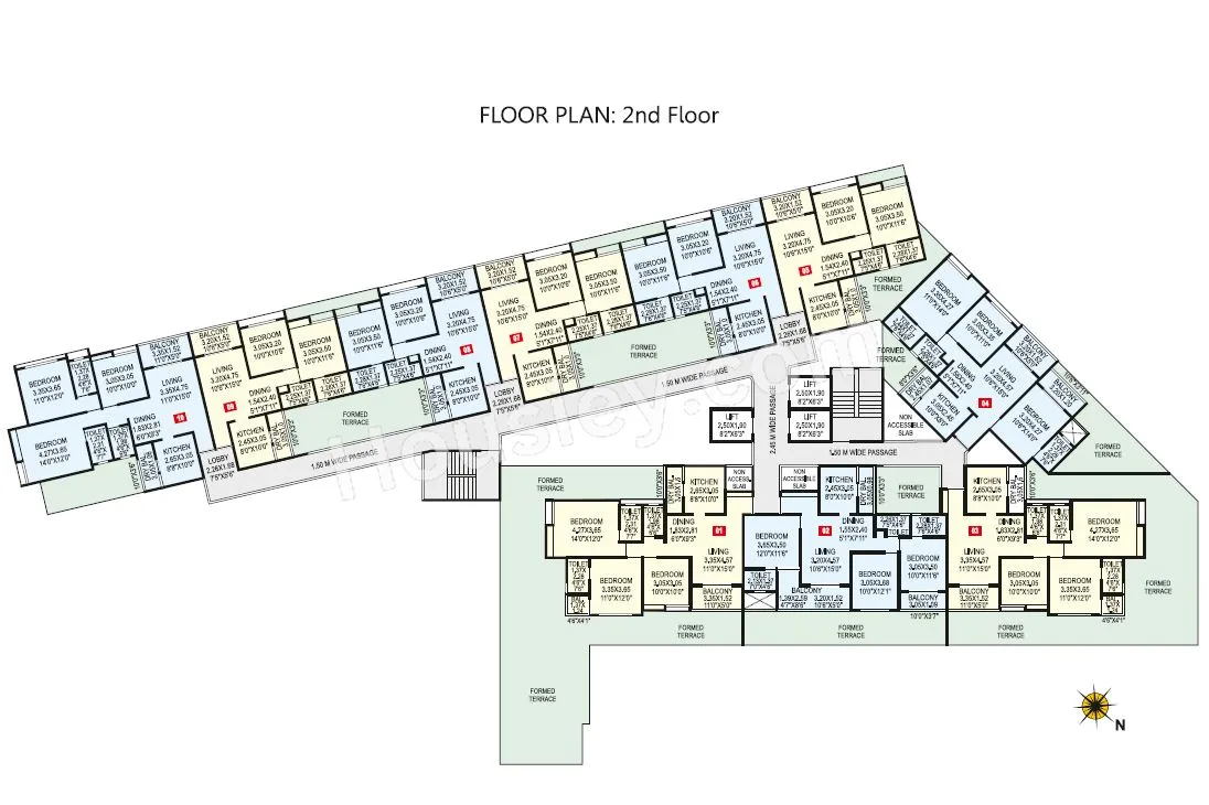 Siddhivinayak Eternity Towers Floor plan 4