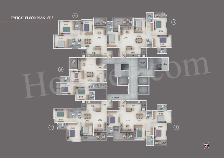 Shree Signature Ritz Floor plan 1