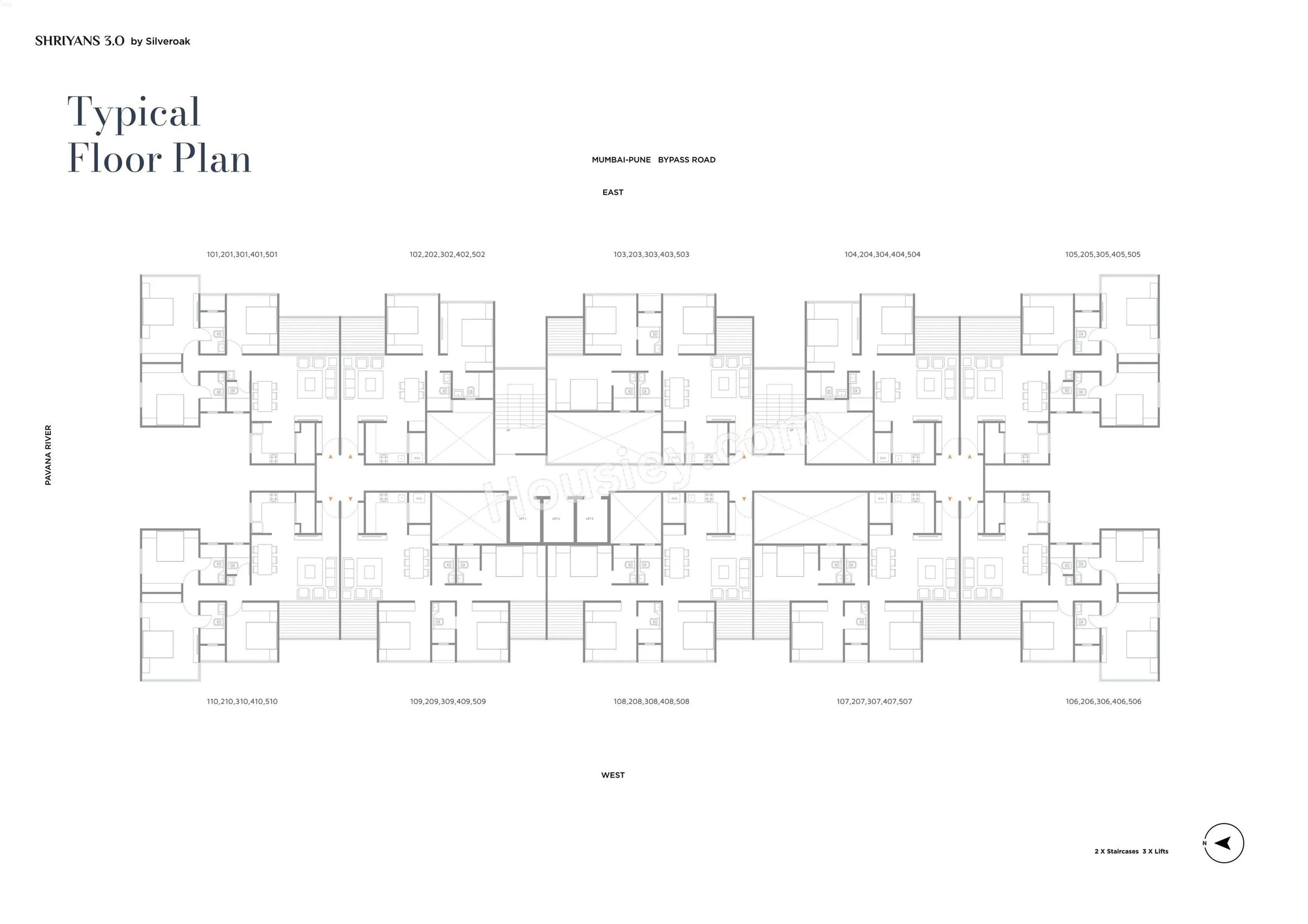 Silveroak Shriyans 3 0 Floor plan 1