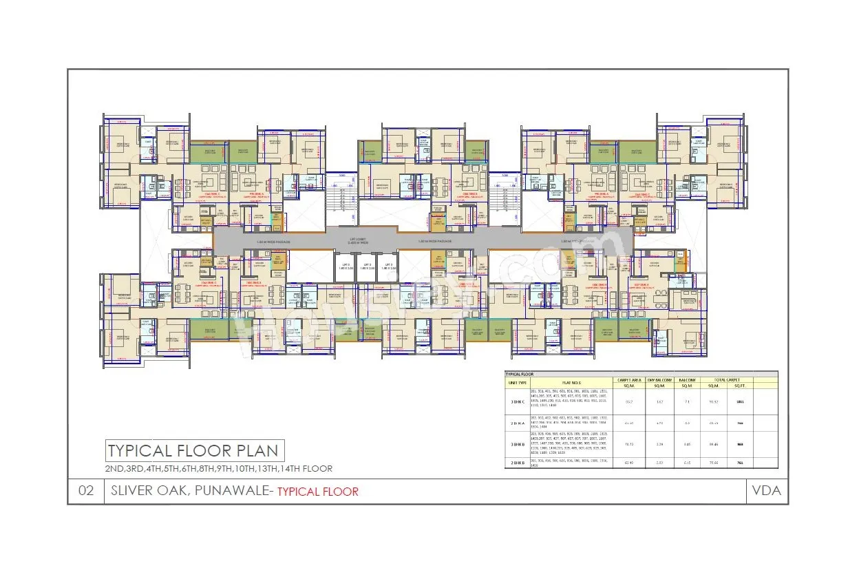 Silveroak Shriyans 3 0 Floor plan 2