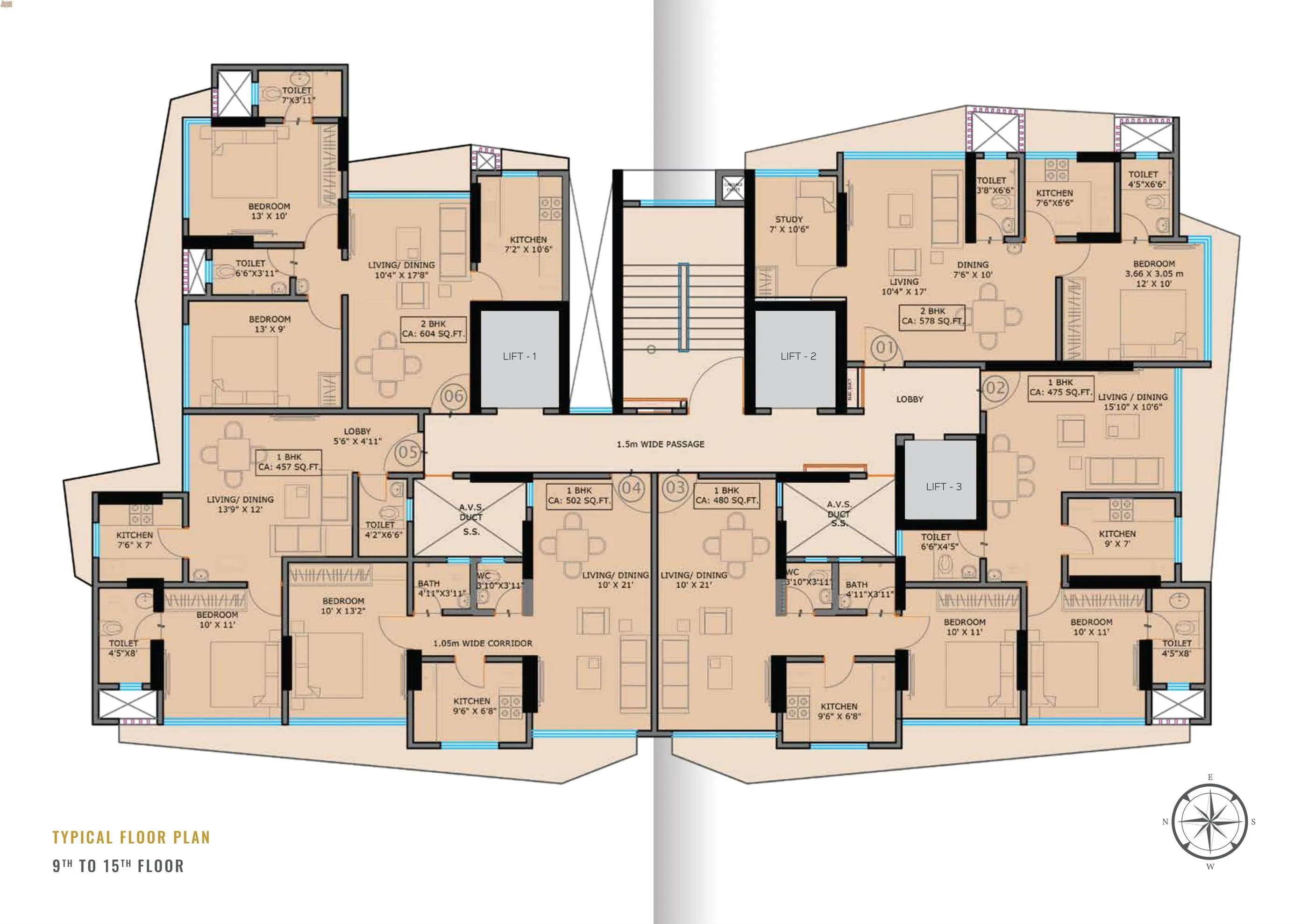 Smgk Golden Height Urbana Floor Plan