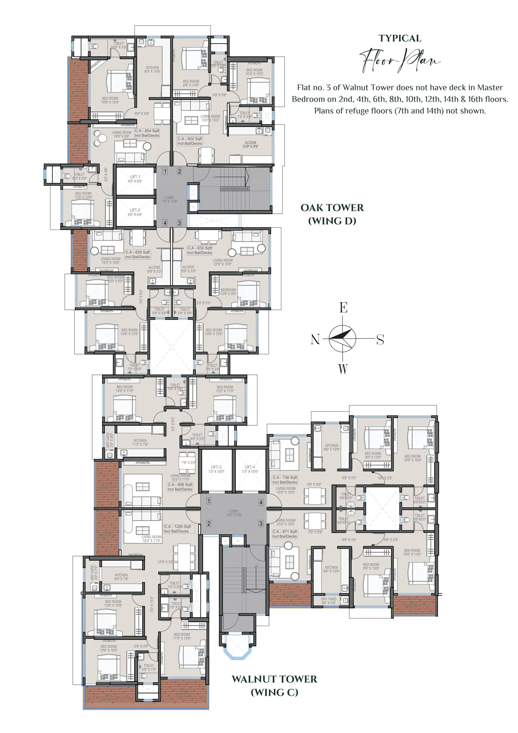 Smgk Woods Platina Oak Floor Plan