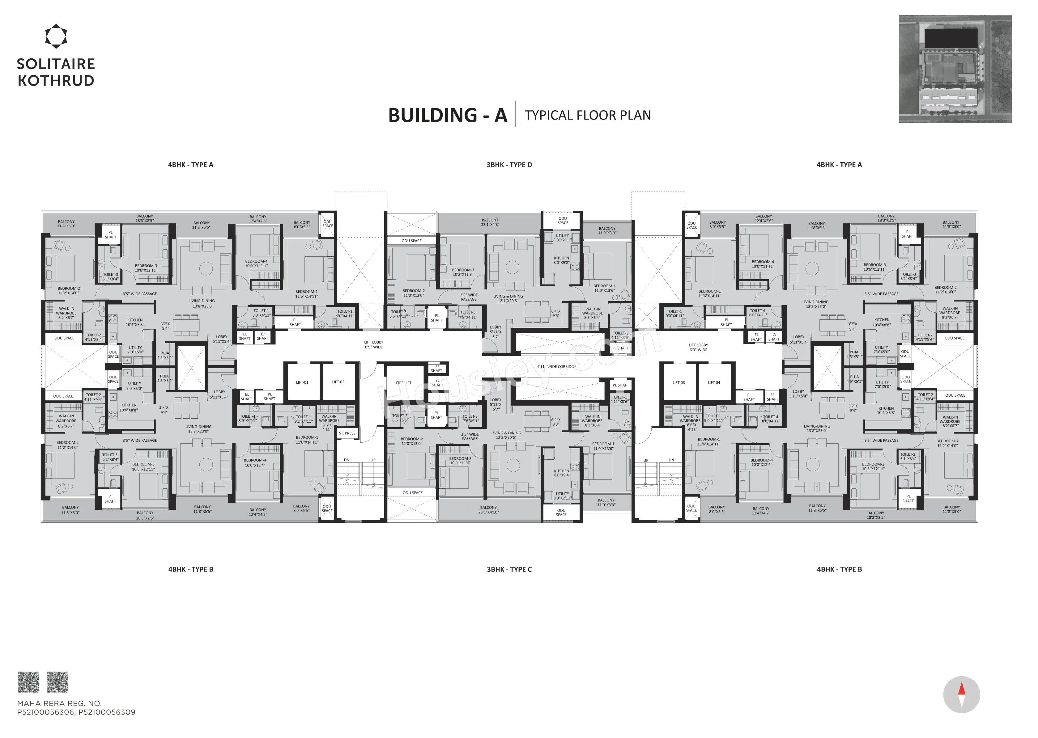 Solitaire Kothrud Floor plan 2