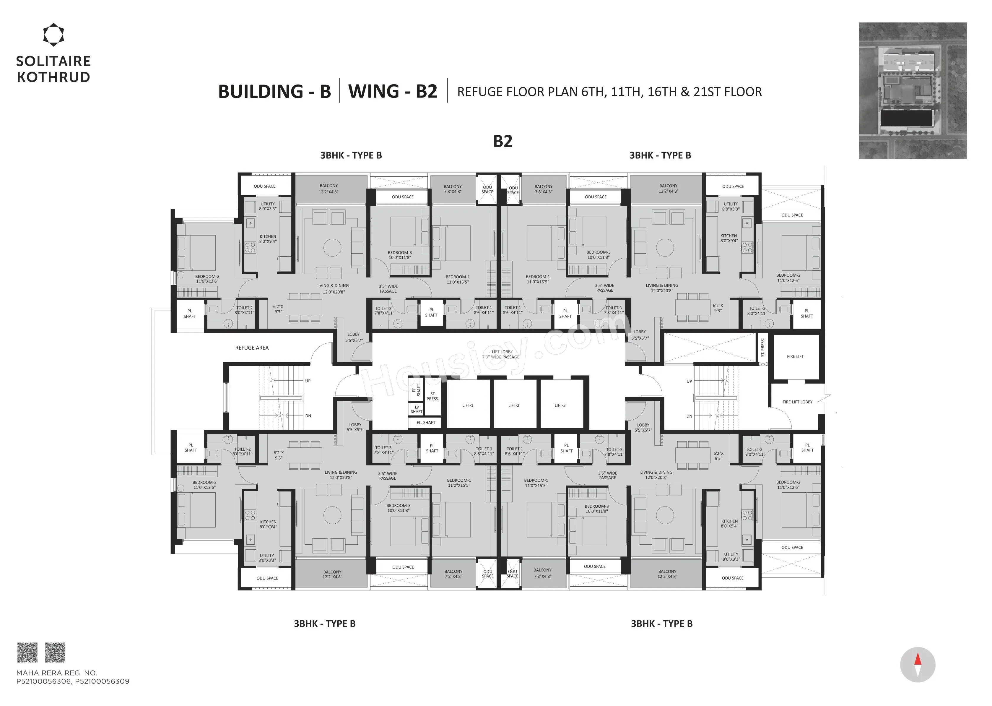 Solitaire Kothrud Floor plan 5