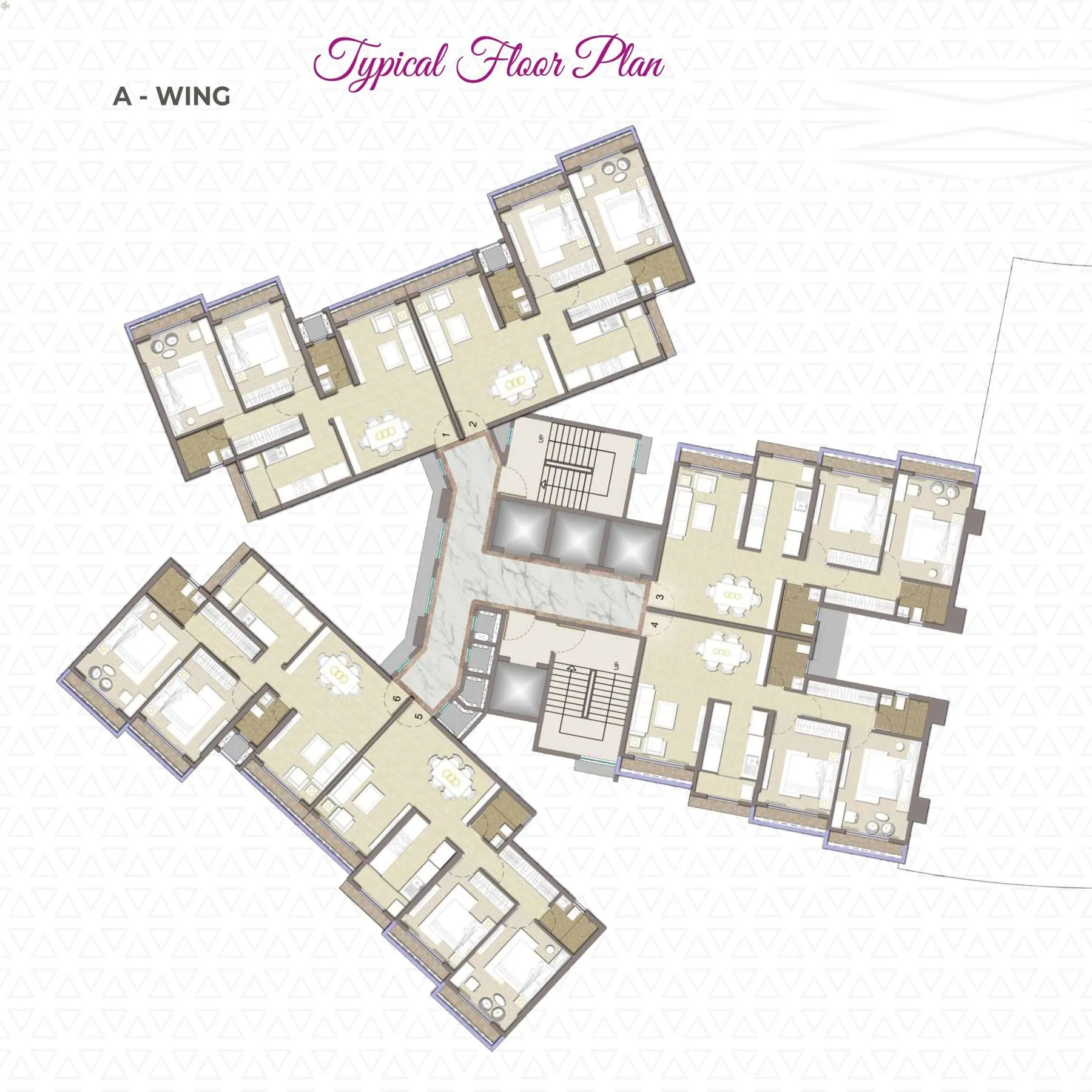 Sonam Mira Crest Floor plan 1