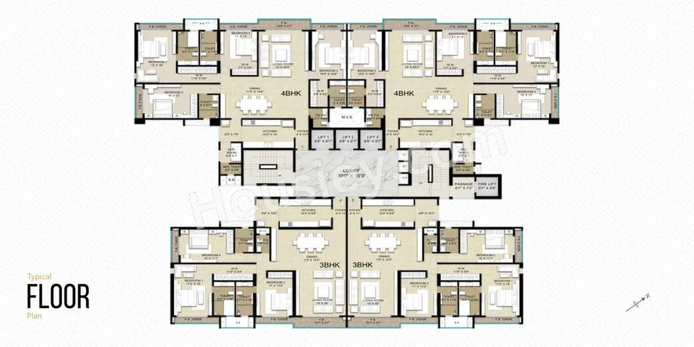 Sonam Opulence Floor plan 1