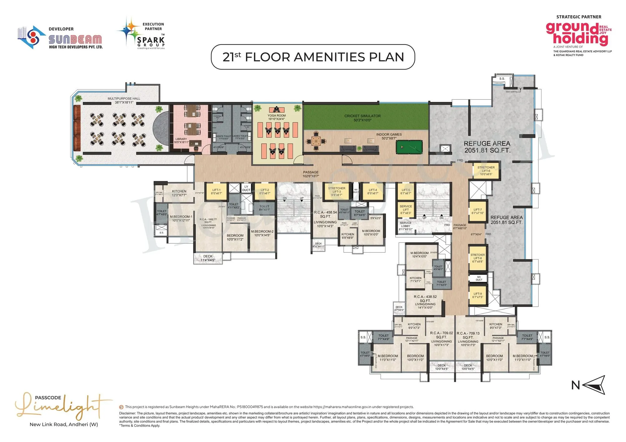 Sunbeam Limelight Floor plan 1