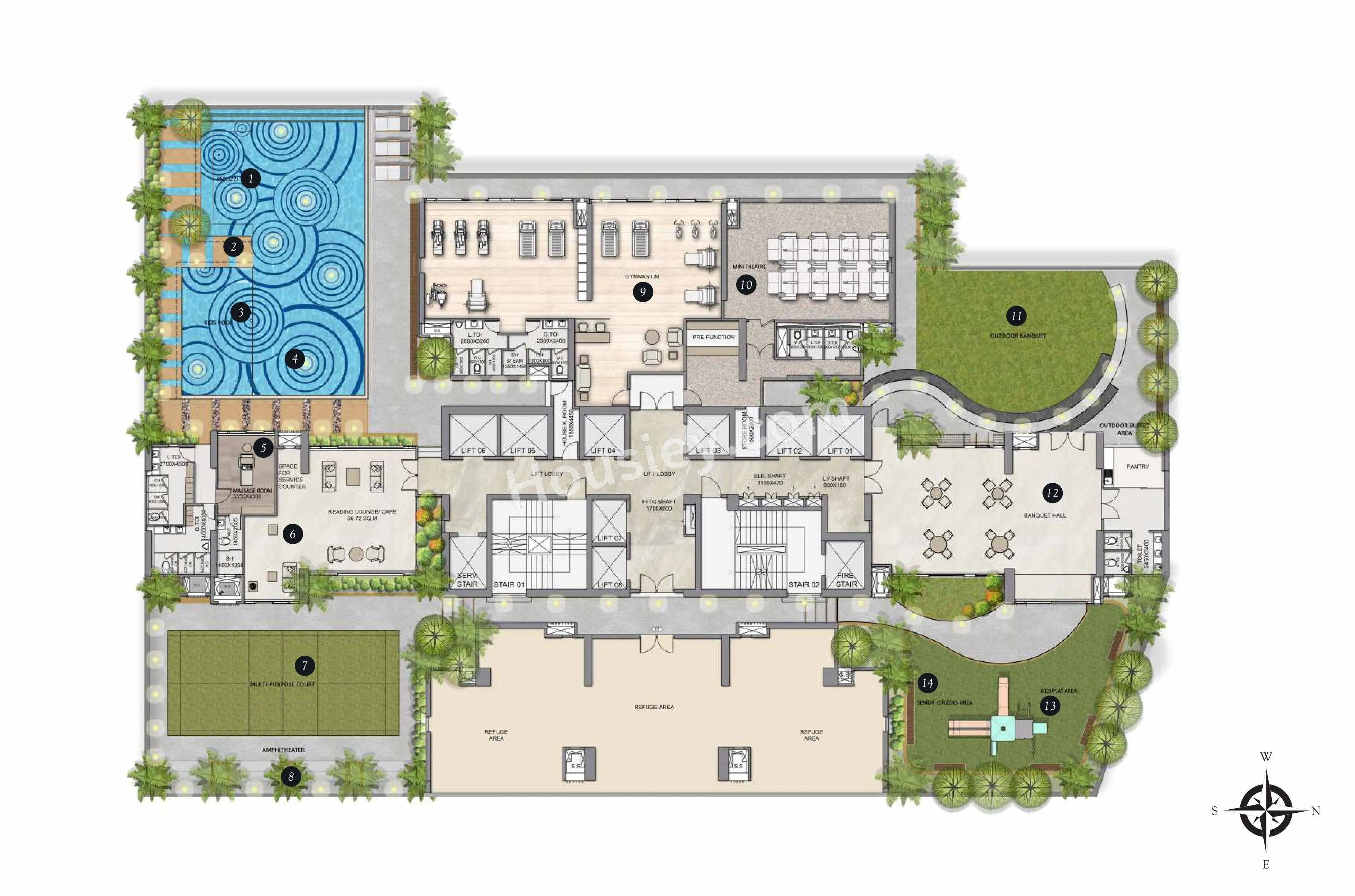 Sugee Marina Bay Floor plan 1