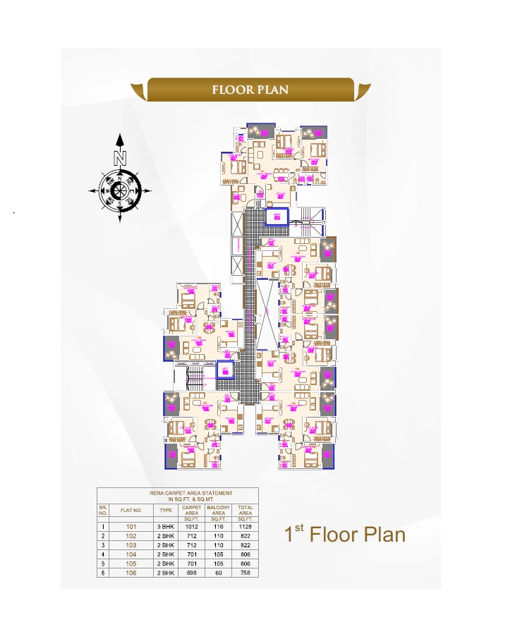 Sukhwani Araya Floor plan 1