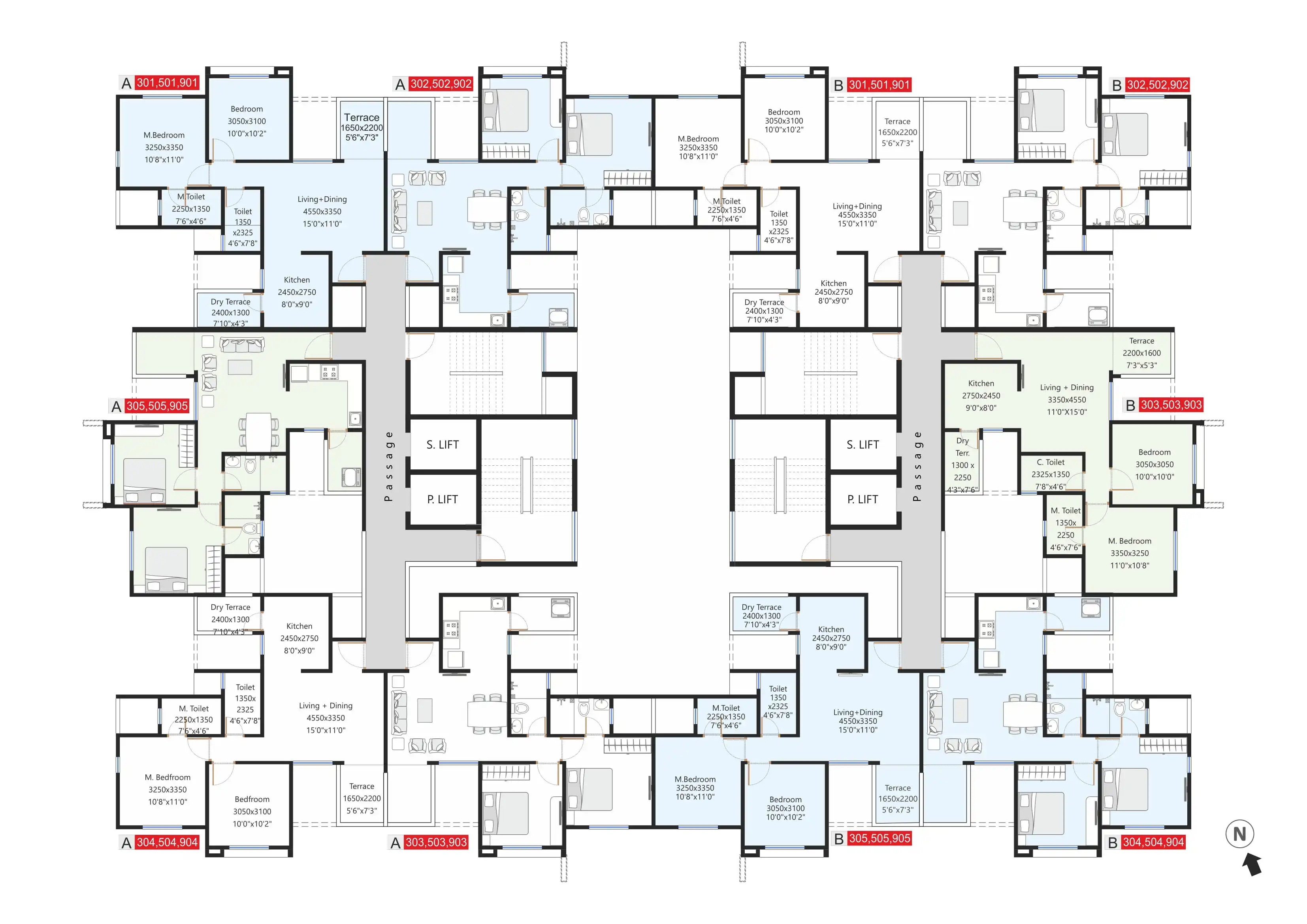 Sukhwani Highlands Floor plan 2