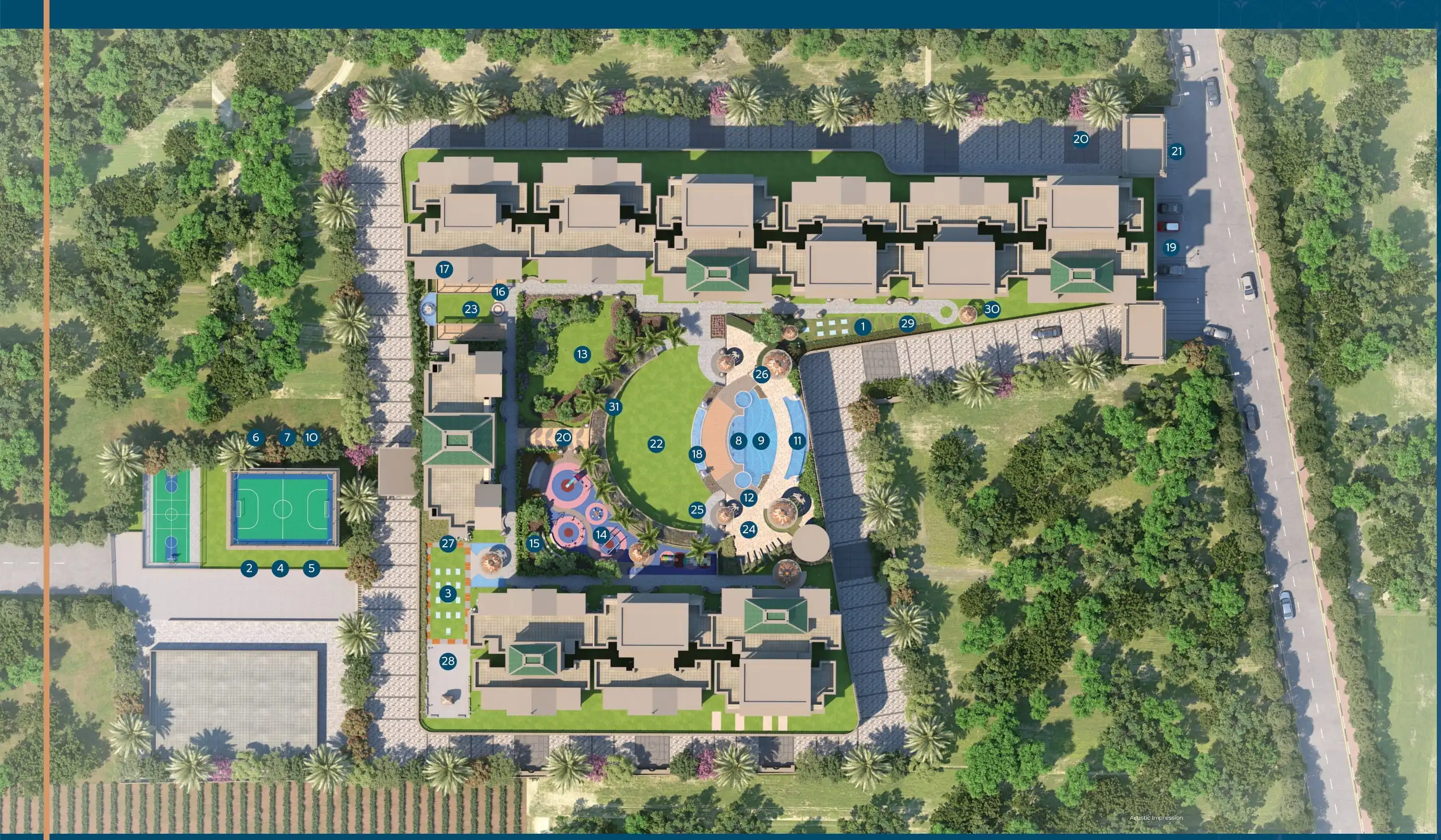 Sukhwani Kingsley Master Plan