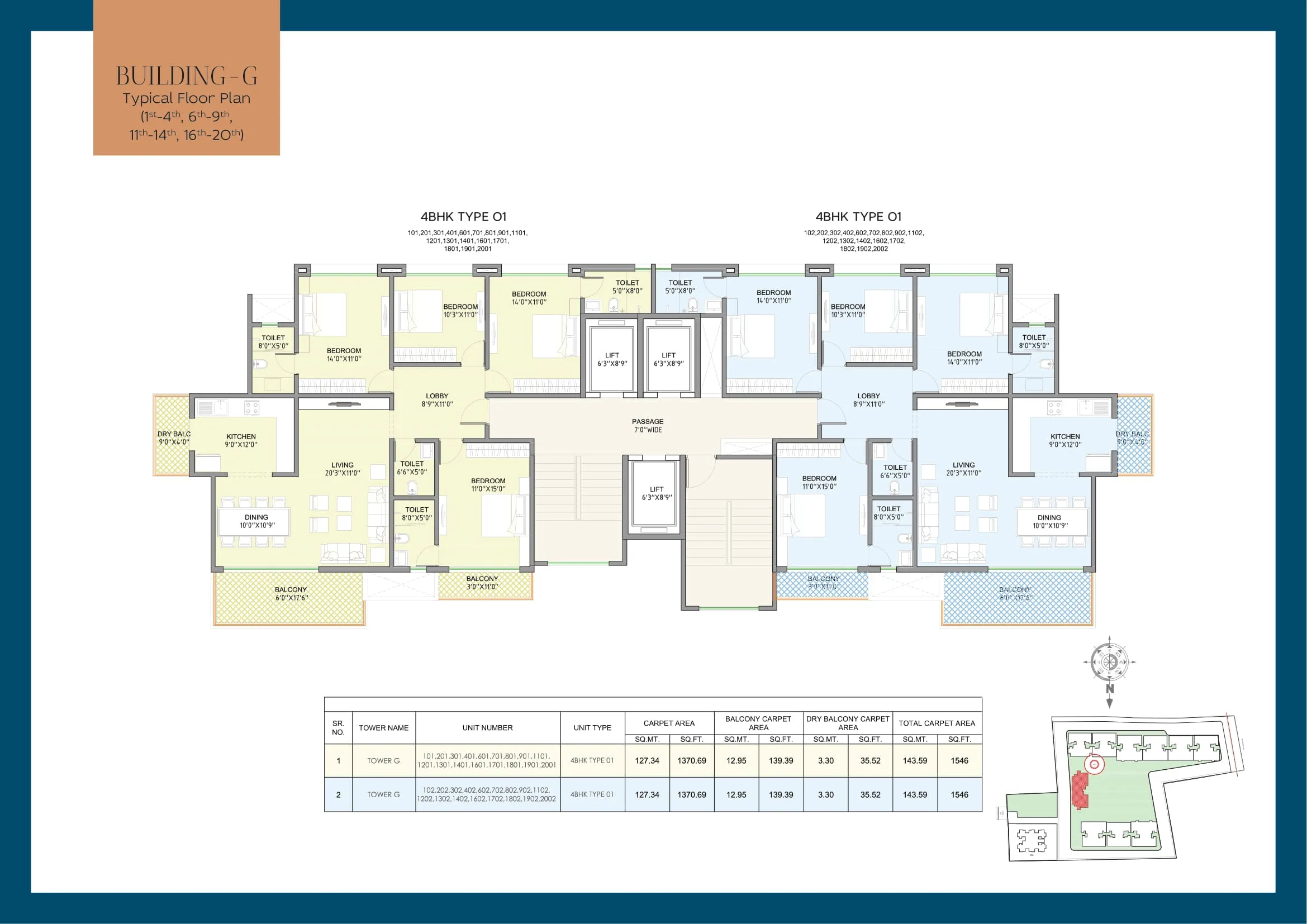 Sukhwani Kingsley Floor plan 4