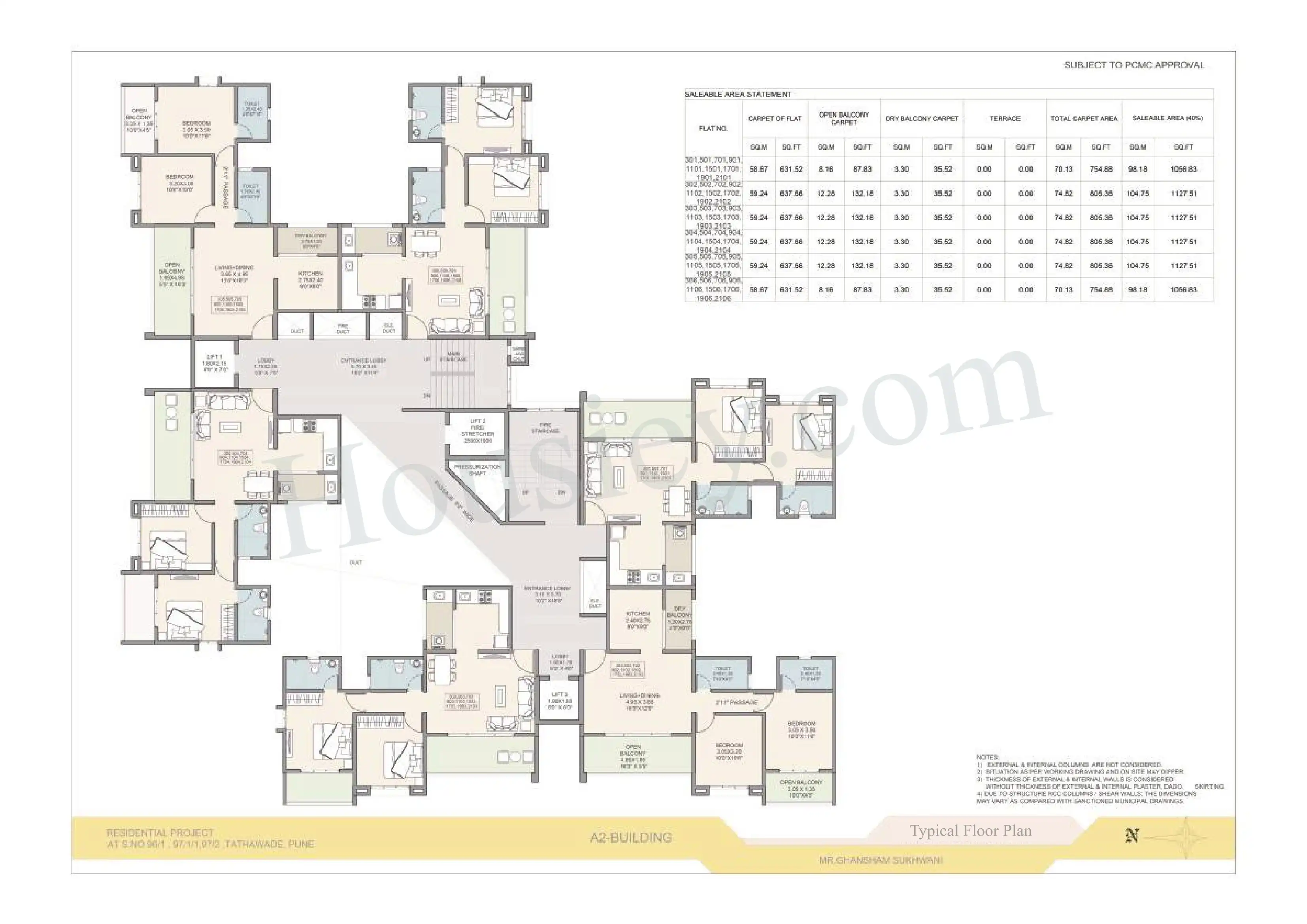 Sukhwani Sepia Floor plan 3