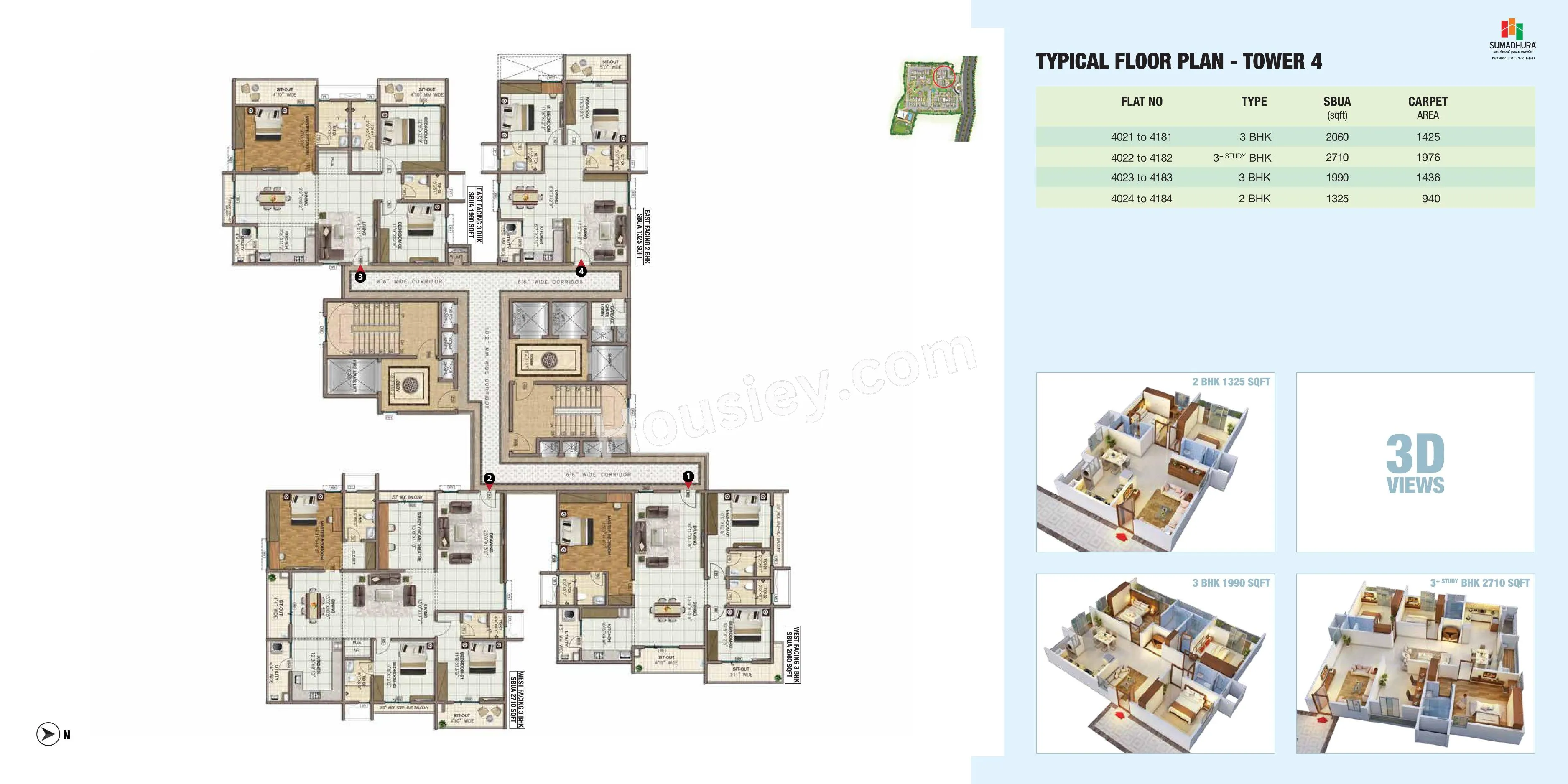 Sumadhura Horizon Floor plan 4