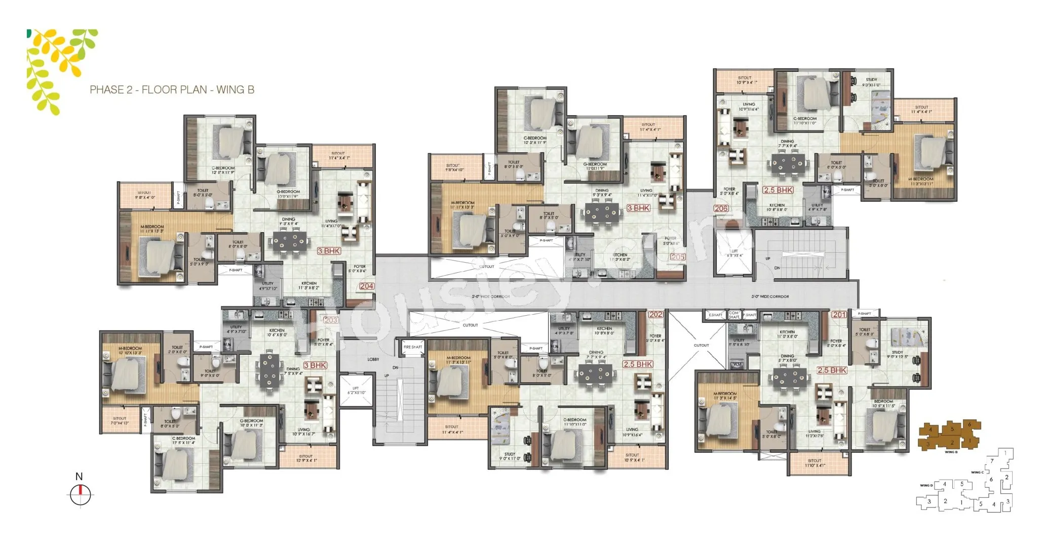 Sumadhura Sushantham Floor plan 4