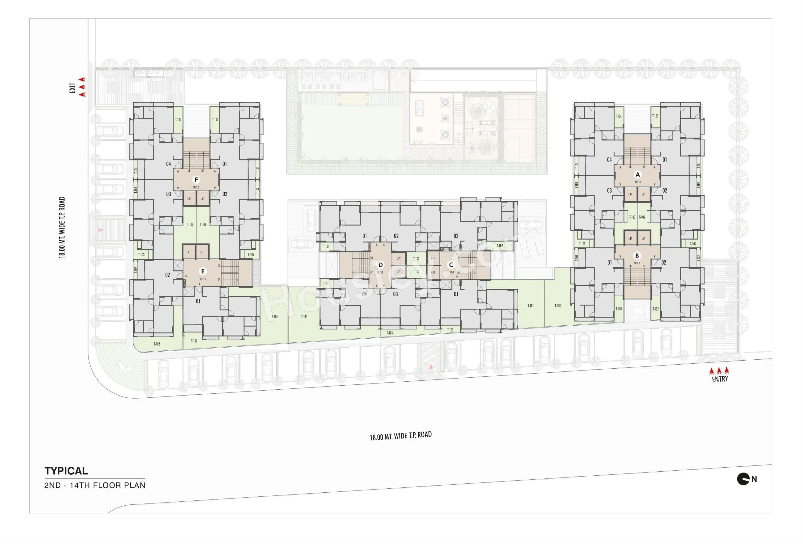 Sun Parkwest Floor plan 1