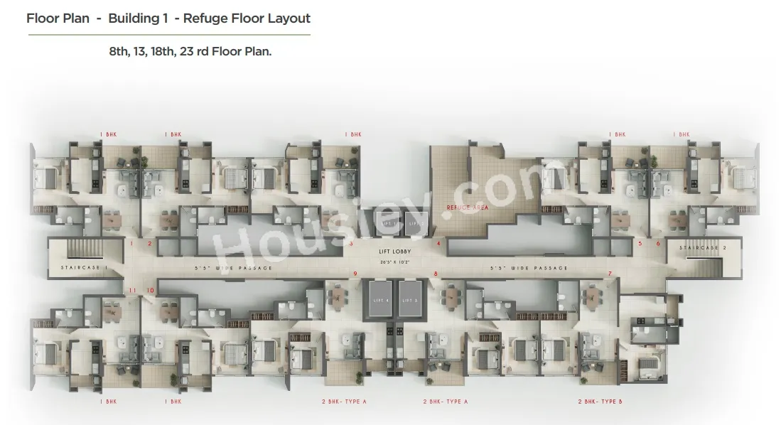 Sunraj Solitaire Floor plan 1