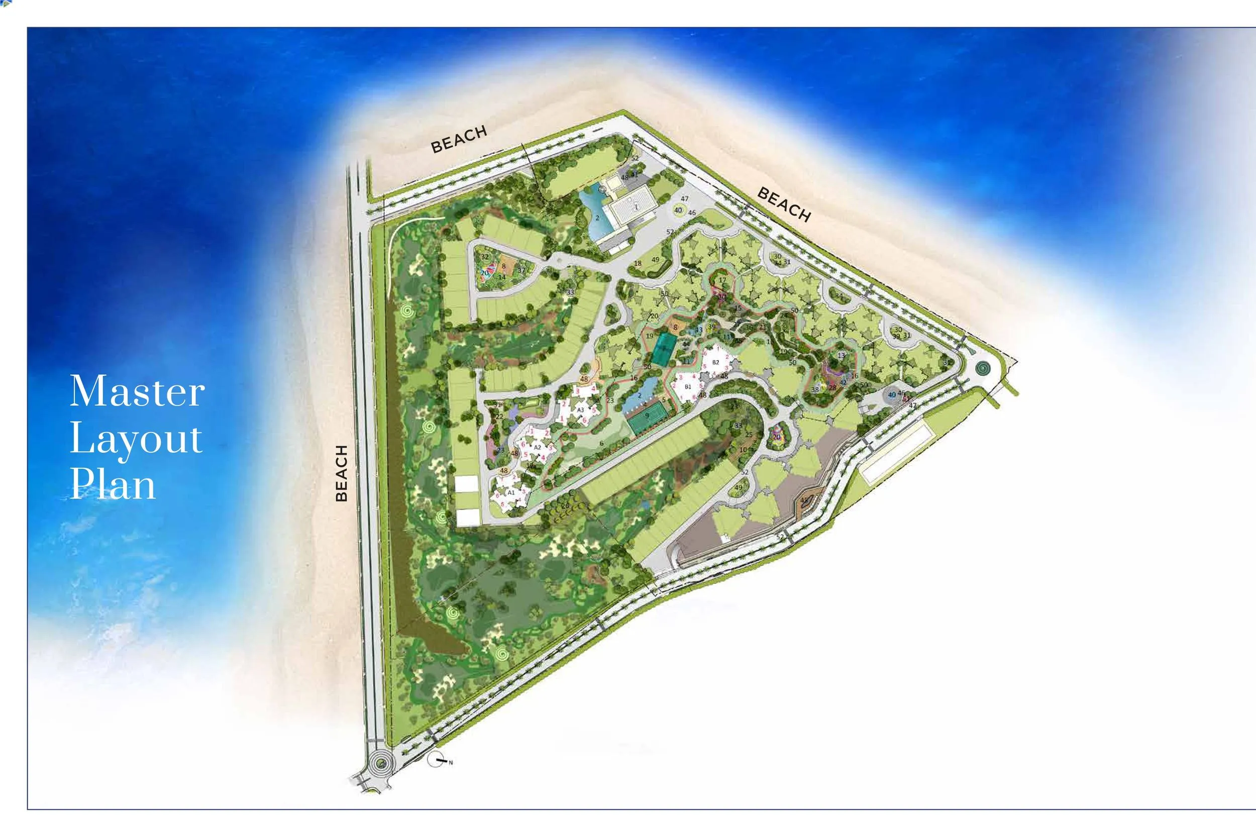 Sunteck Beach Residences Master Plan