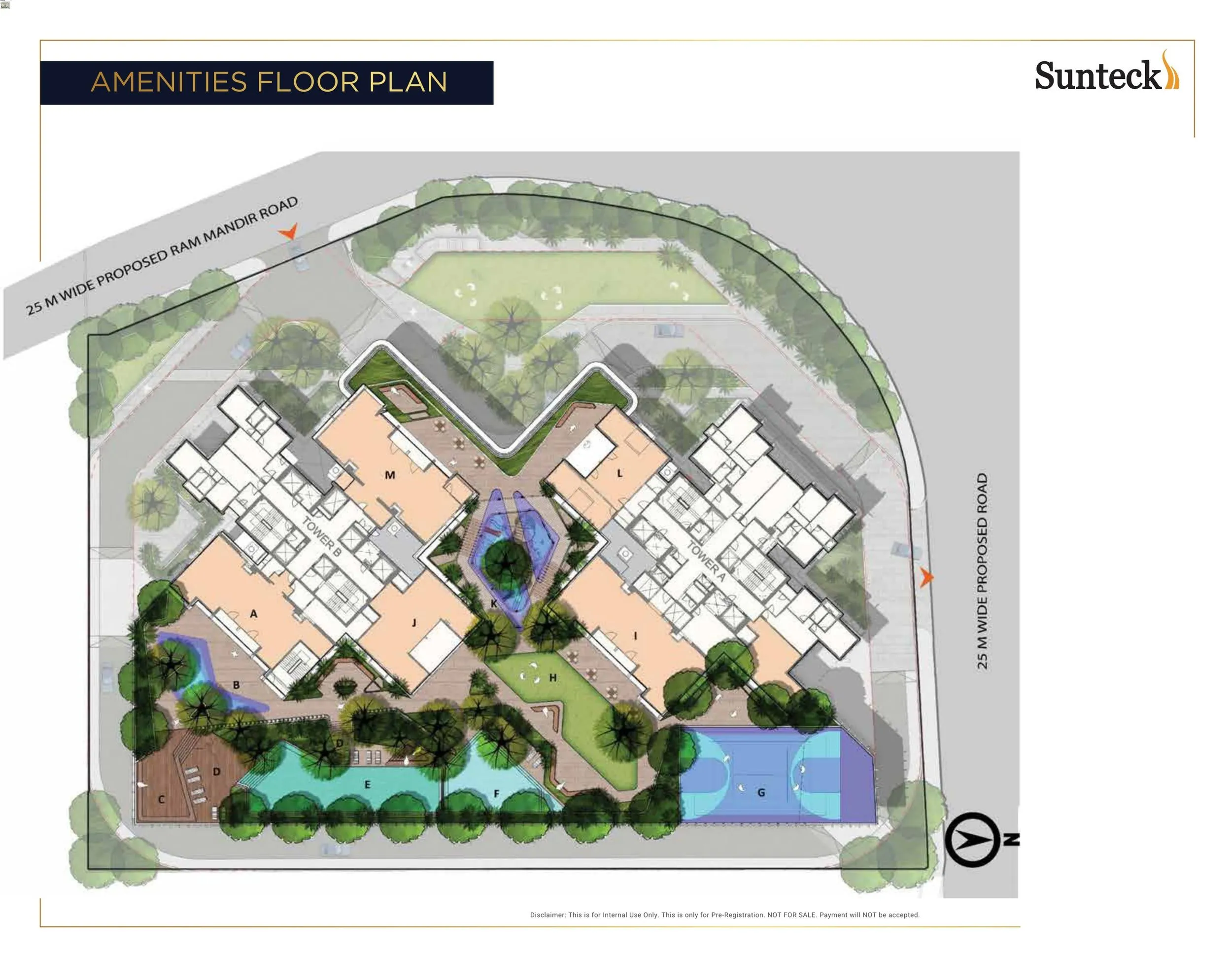 Sunteck City 4th Avenue Master Plan