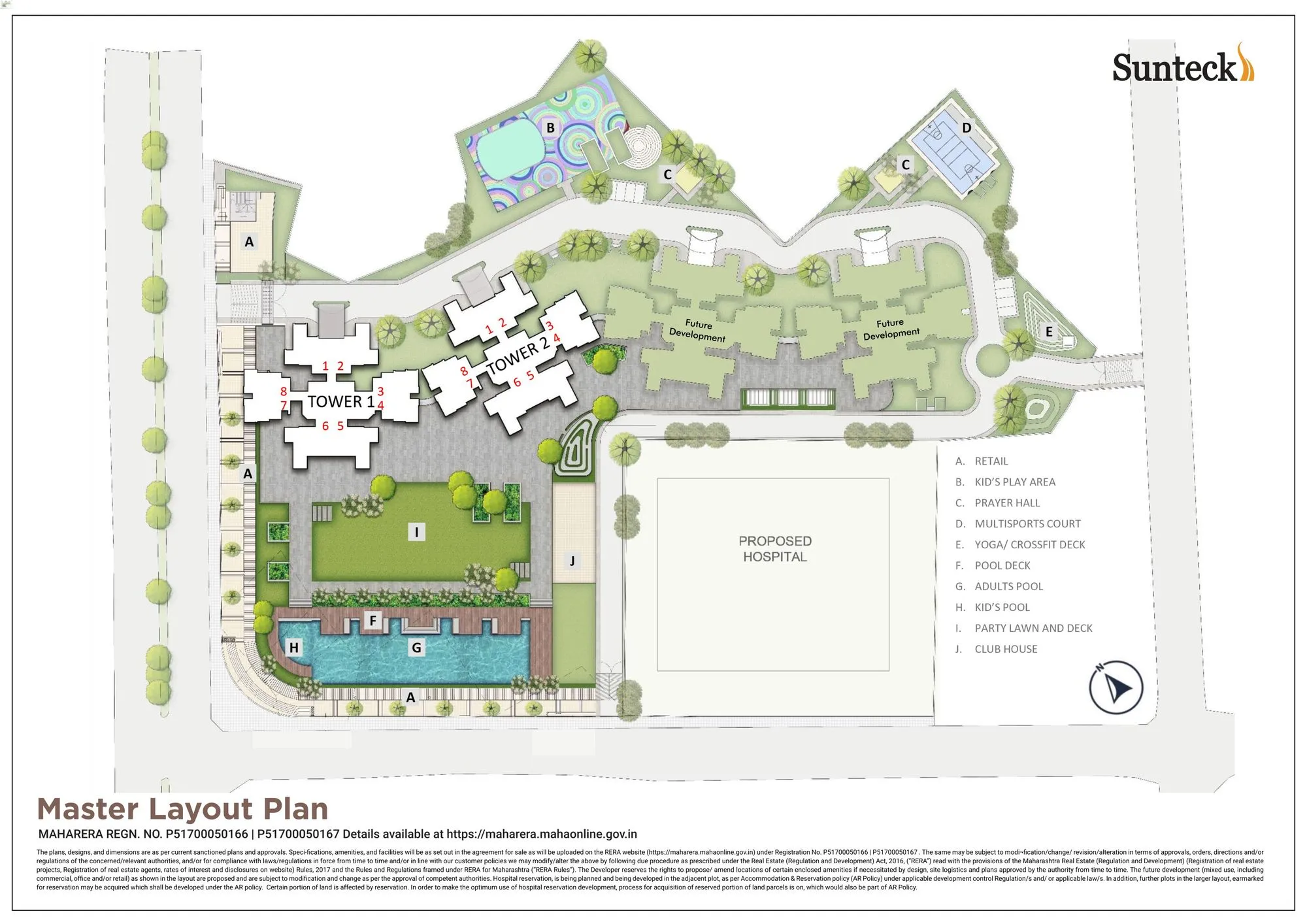Sunteck Sky Park Master Plan