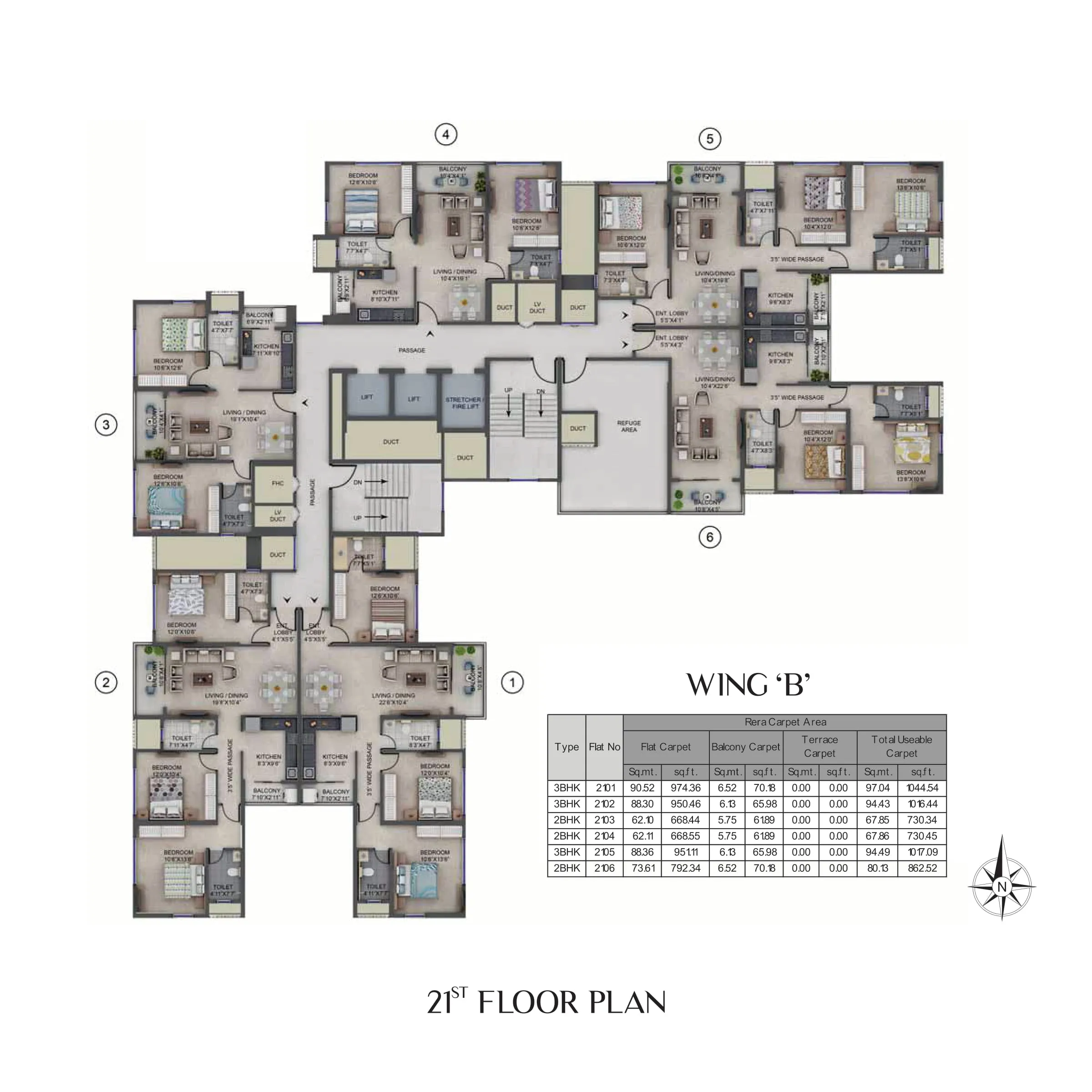 Supreme Estia Floor plan 4