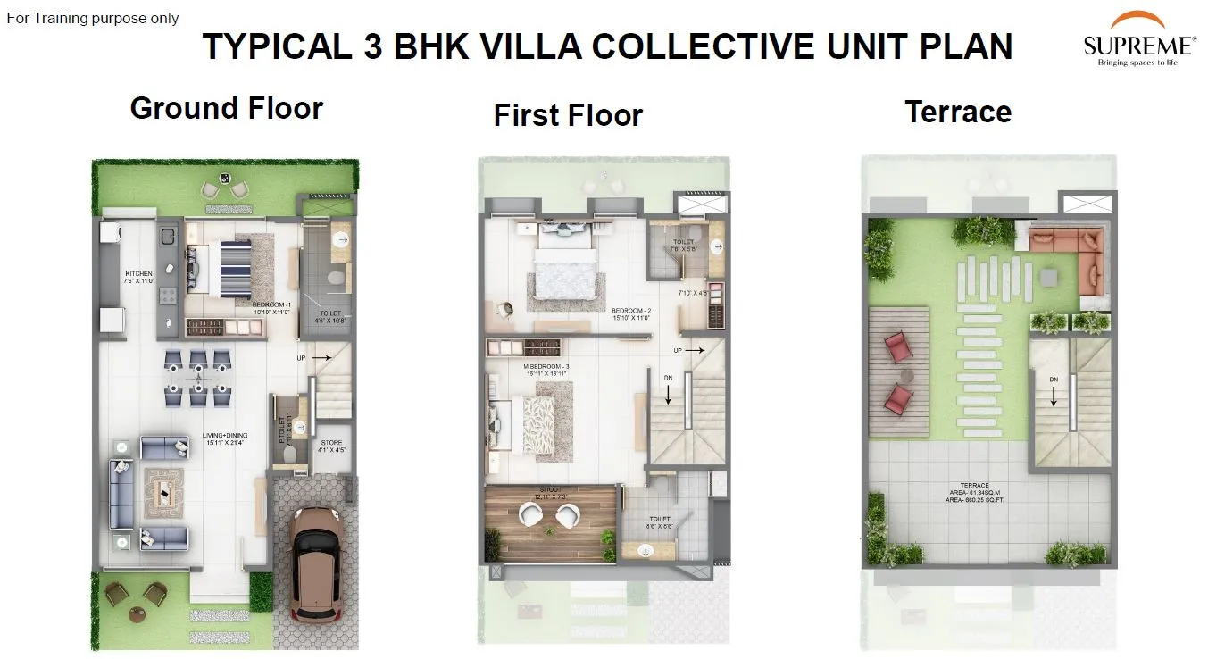 Supreme Villagio Floor Plan