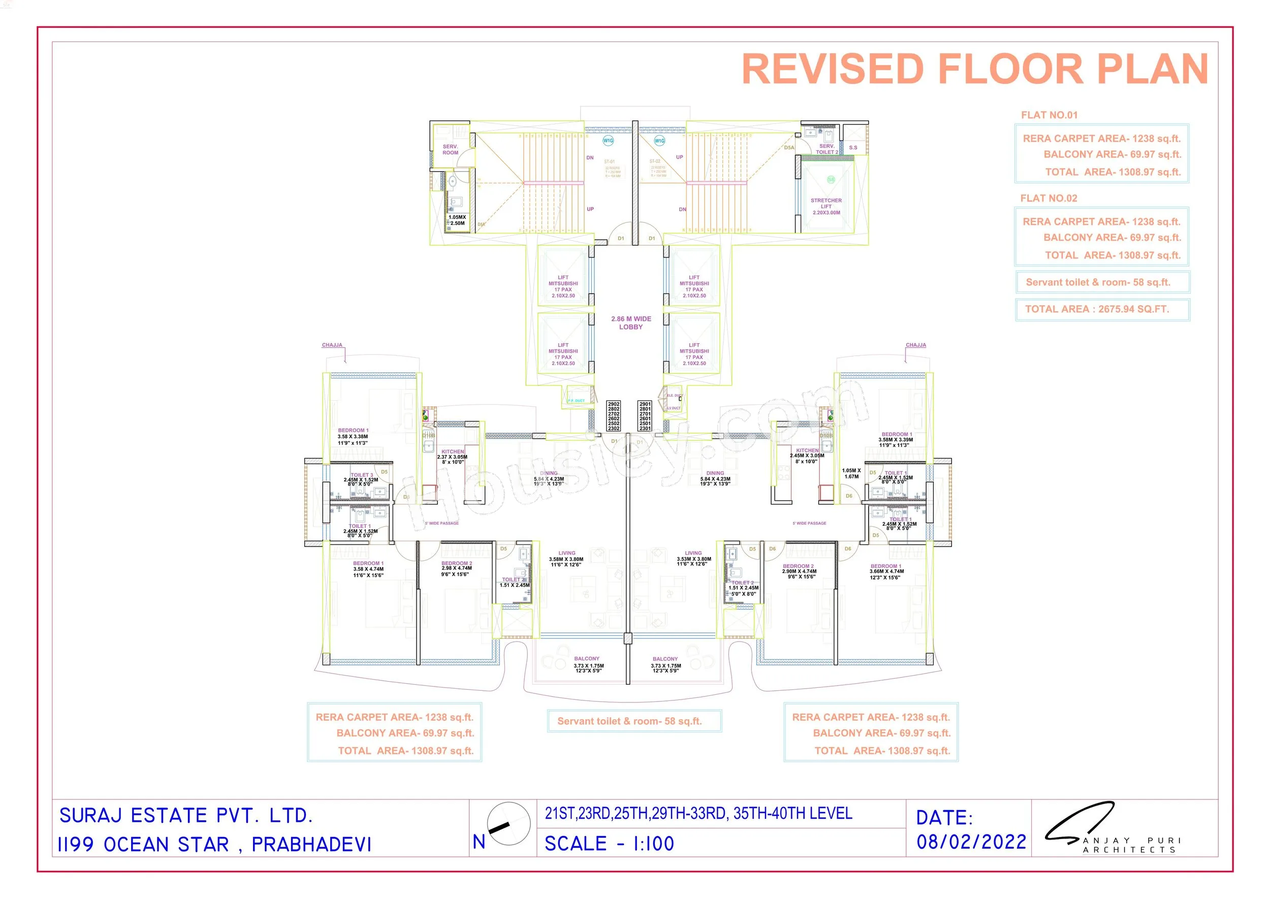 Suraj Ocean Star Floor plan 1