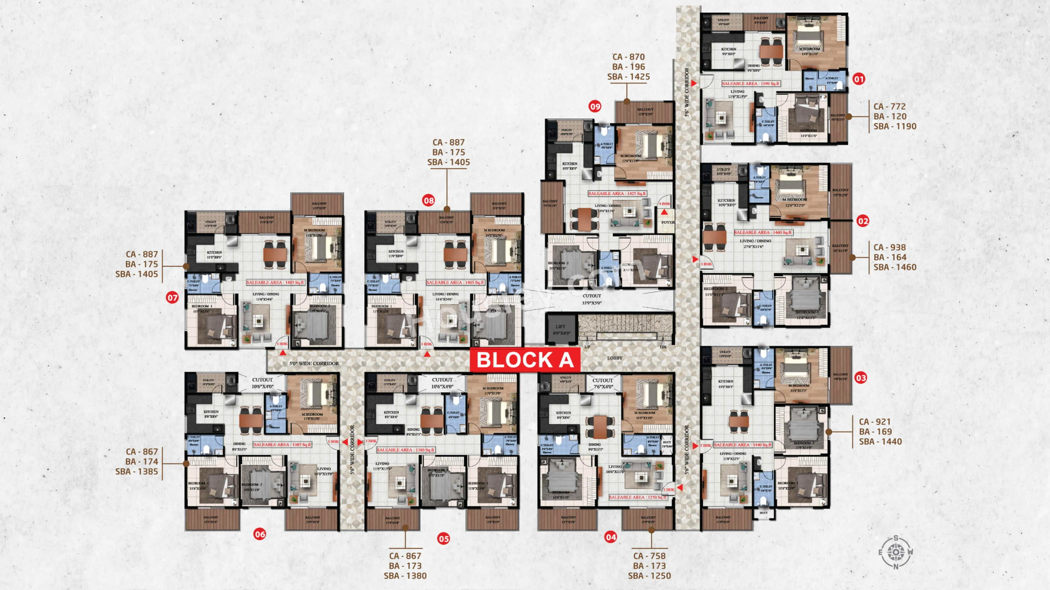 Suraksha Springs Floor plan 1