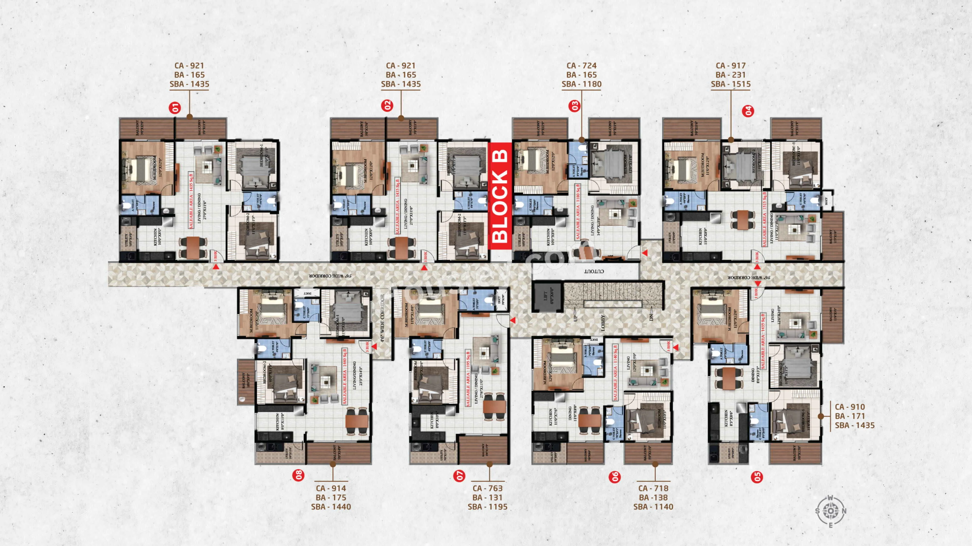 Suraksha Springs Floor plan 2
