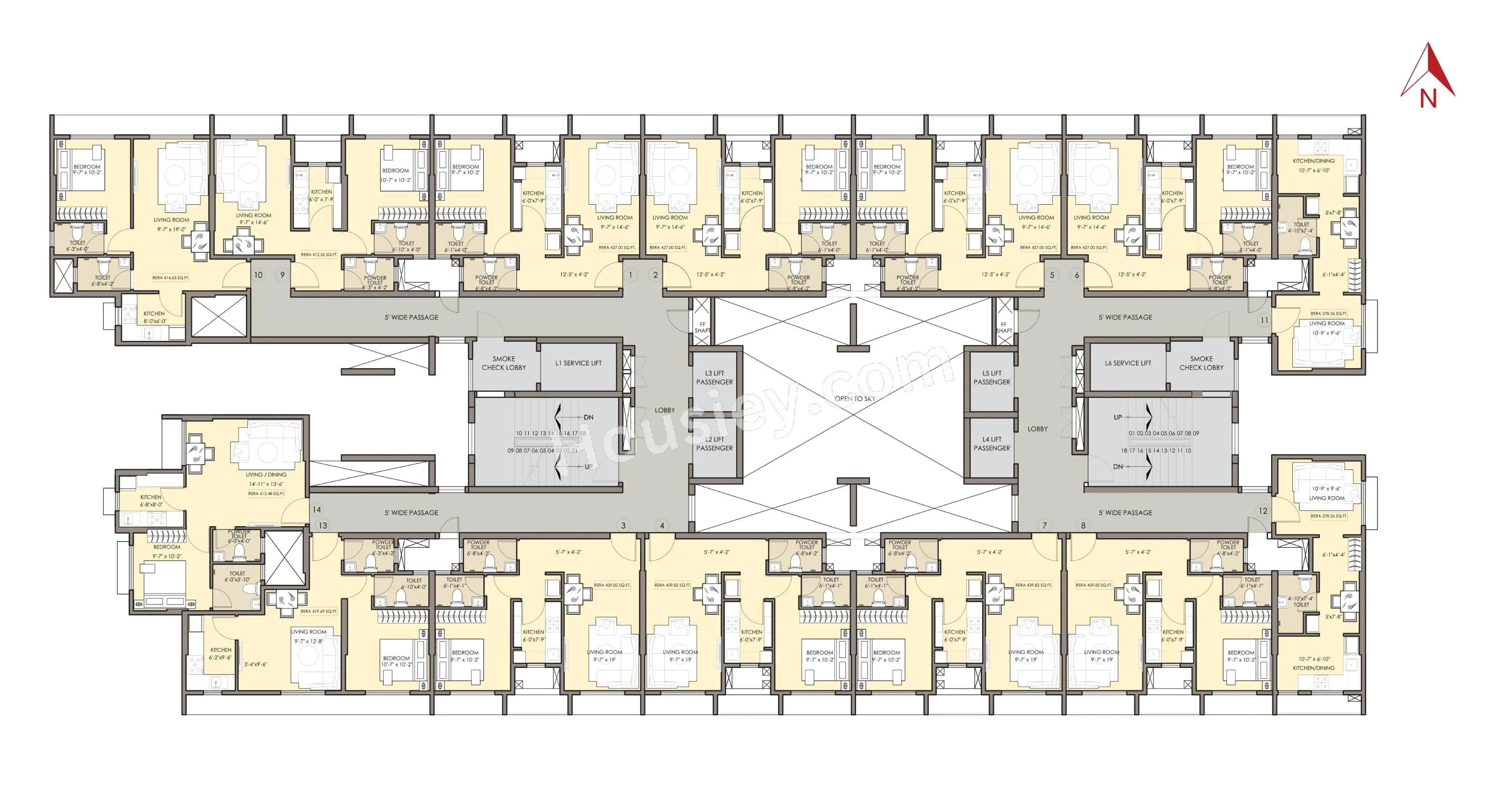 Sushanku 36 Avenue Floor Plan