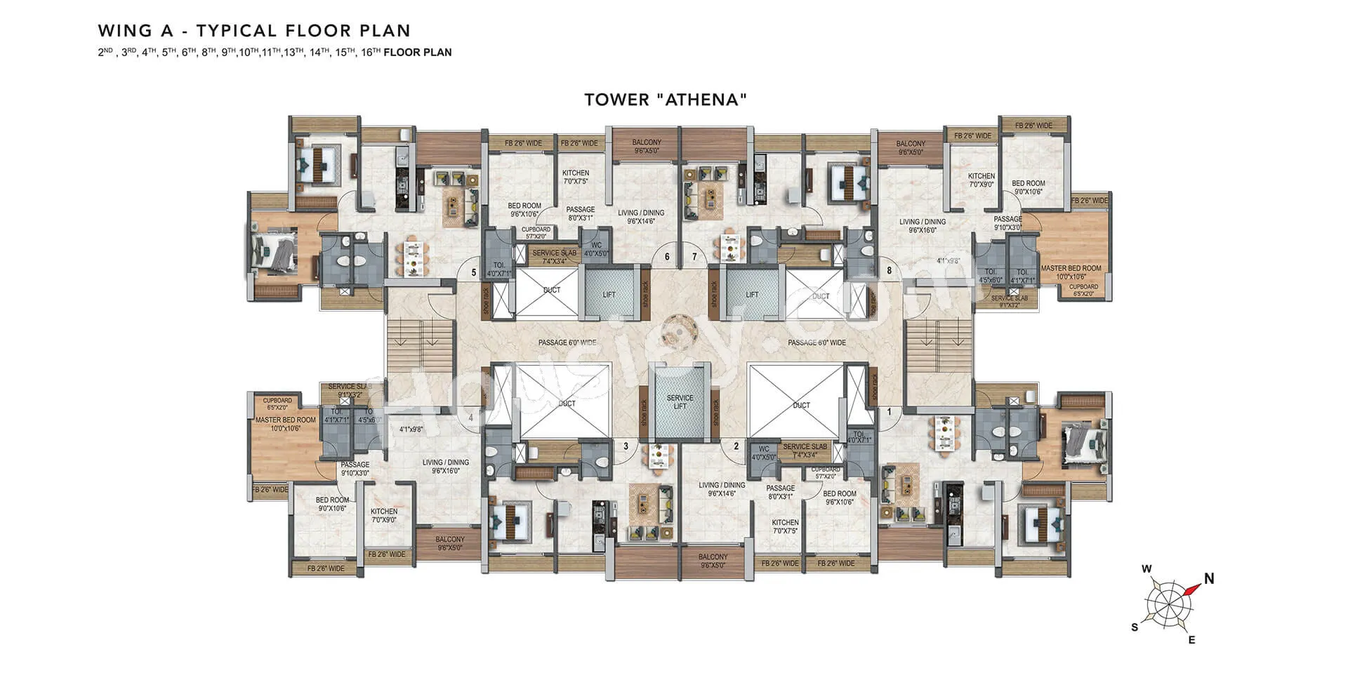 Swaminarayan City Floor plan 1
