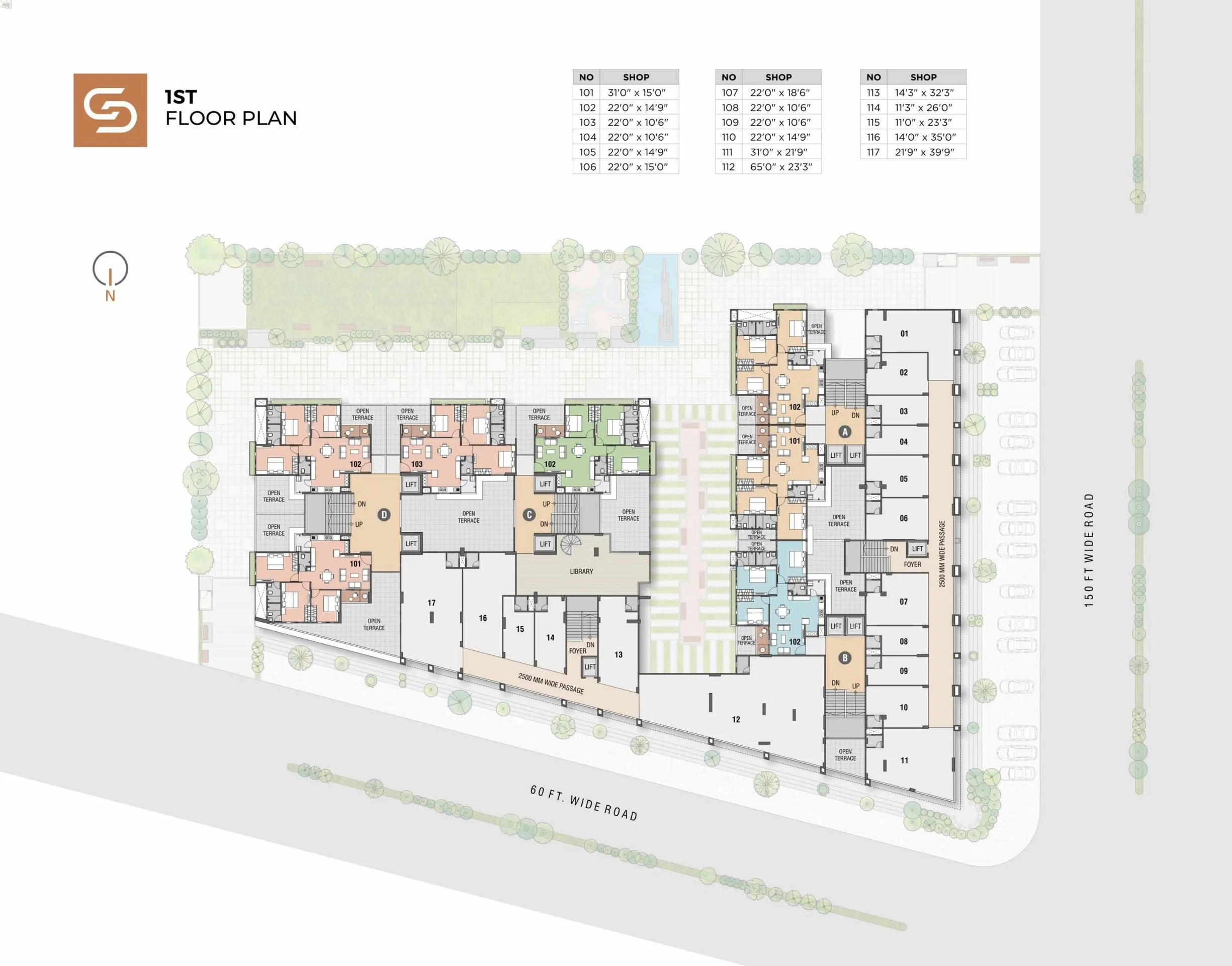 Swarnim Sun Floor plan 1