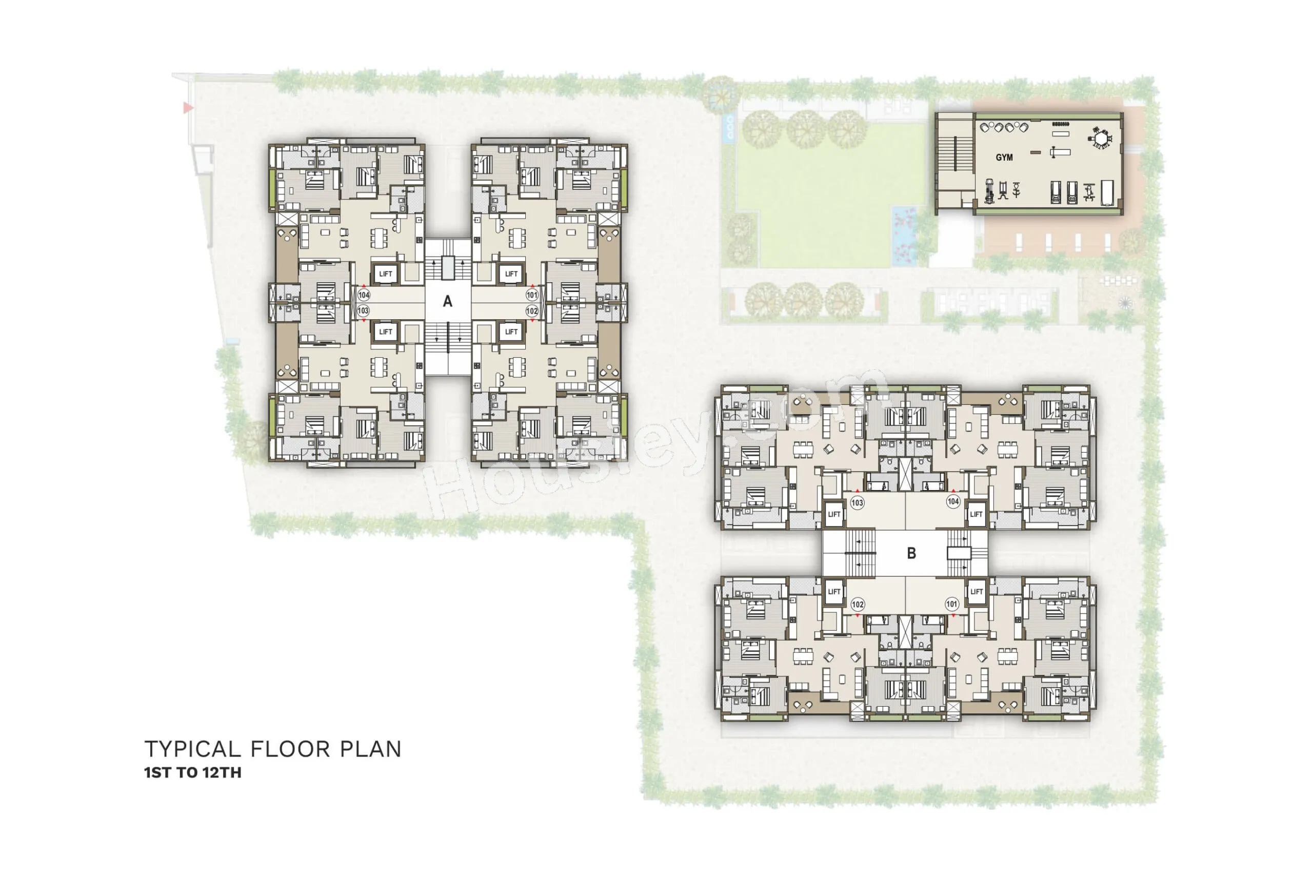 Swati Symphony Floor plan 1