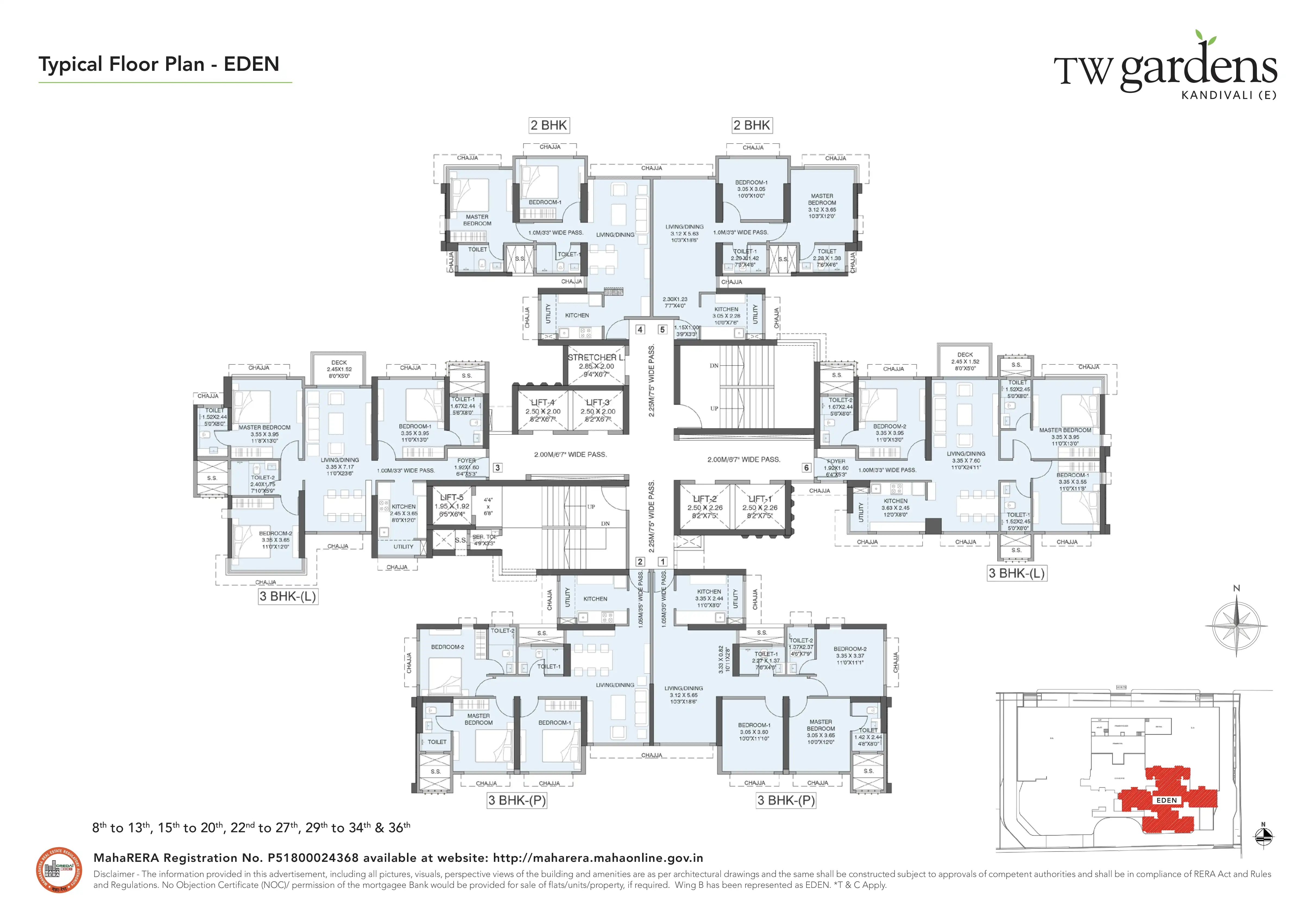 TW Gardens Floor plan 2