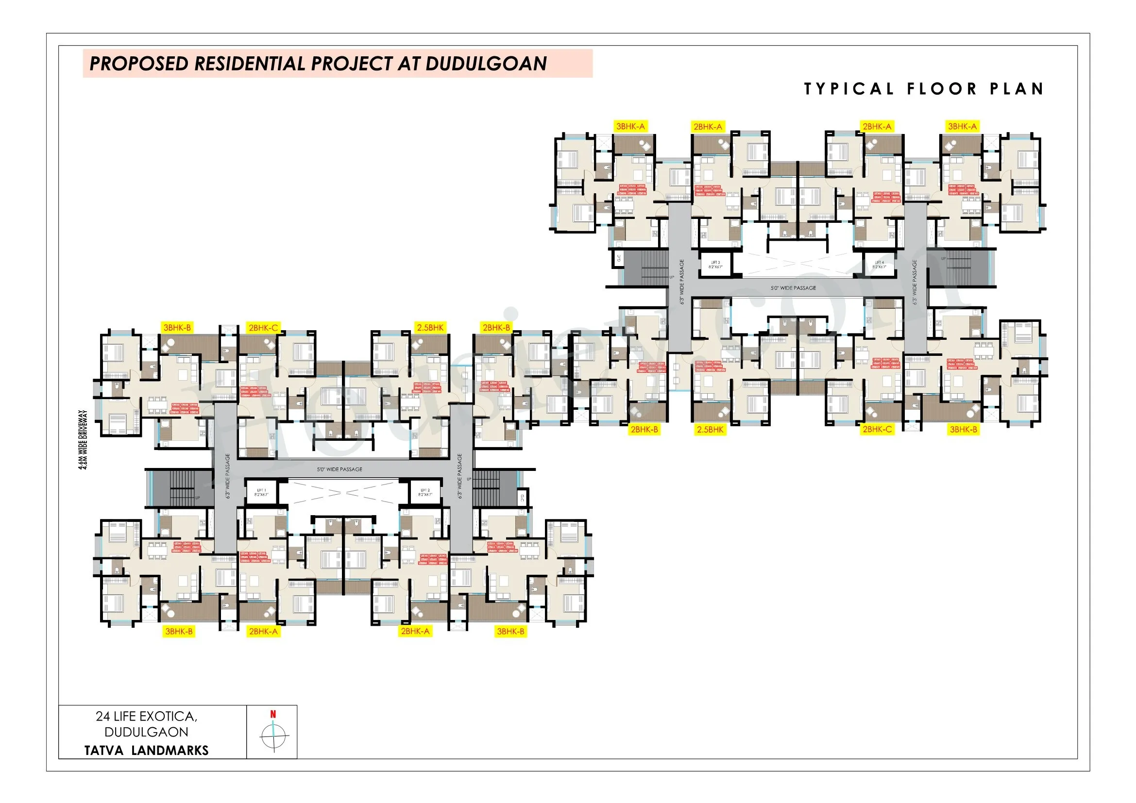 Tatva 24Life Exotica Floor Plan