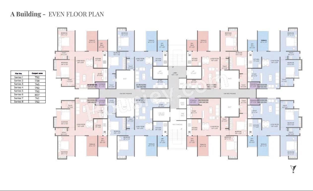 Teerth Avila Floor plan 2