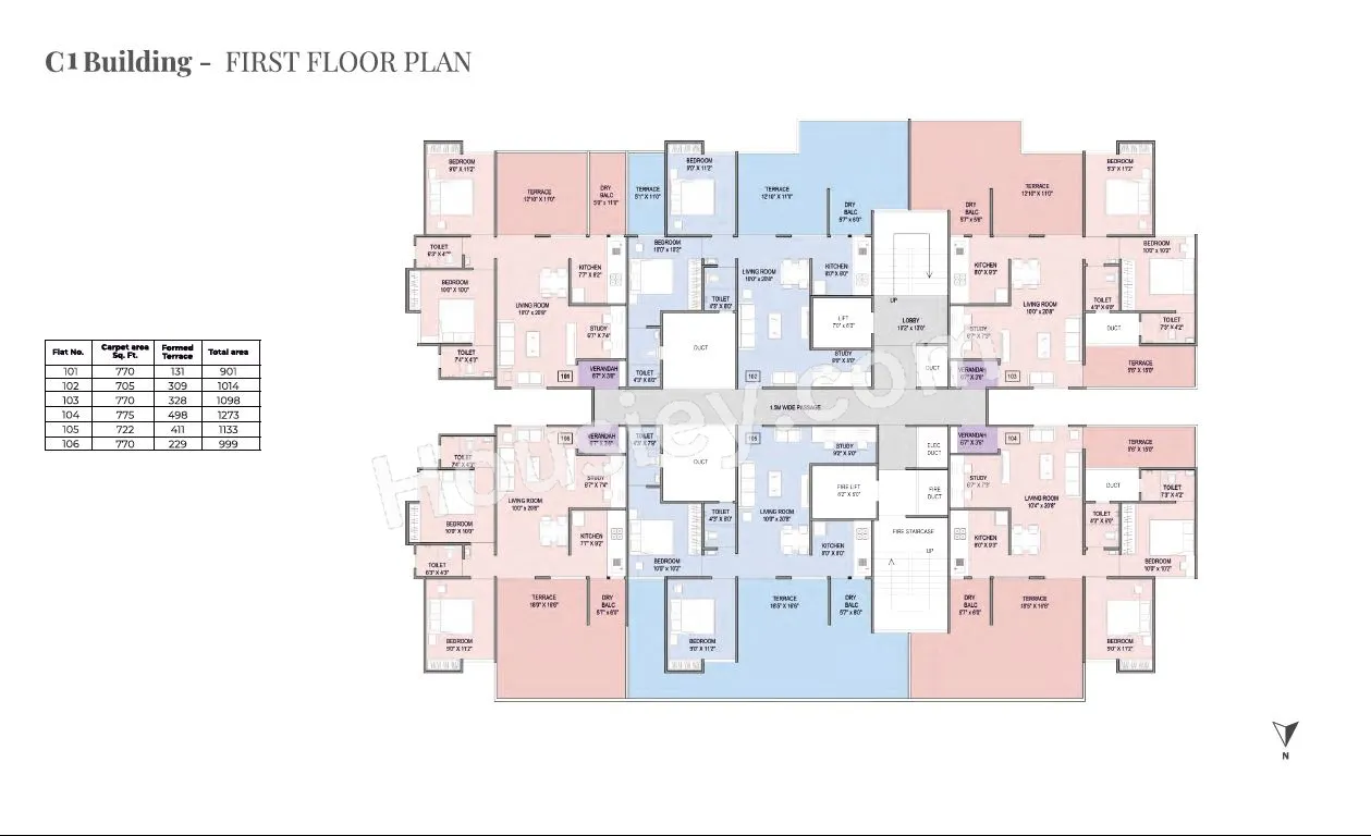 Teerth Avila Floor plan 12