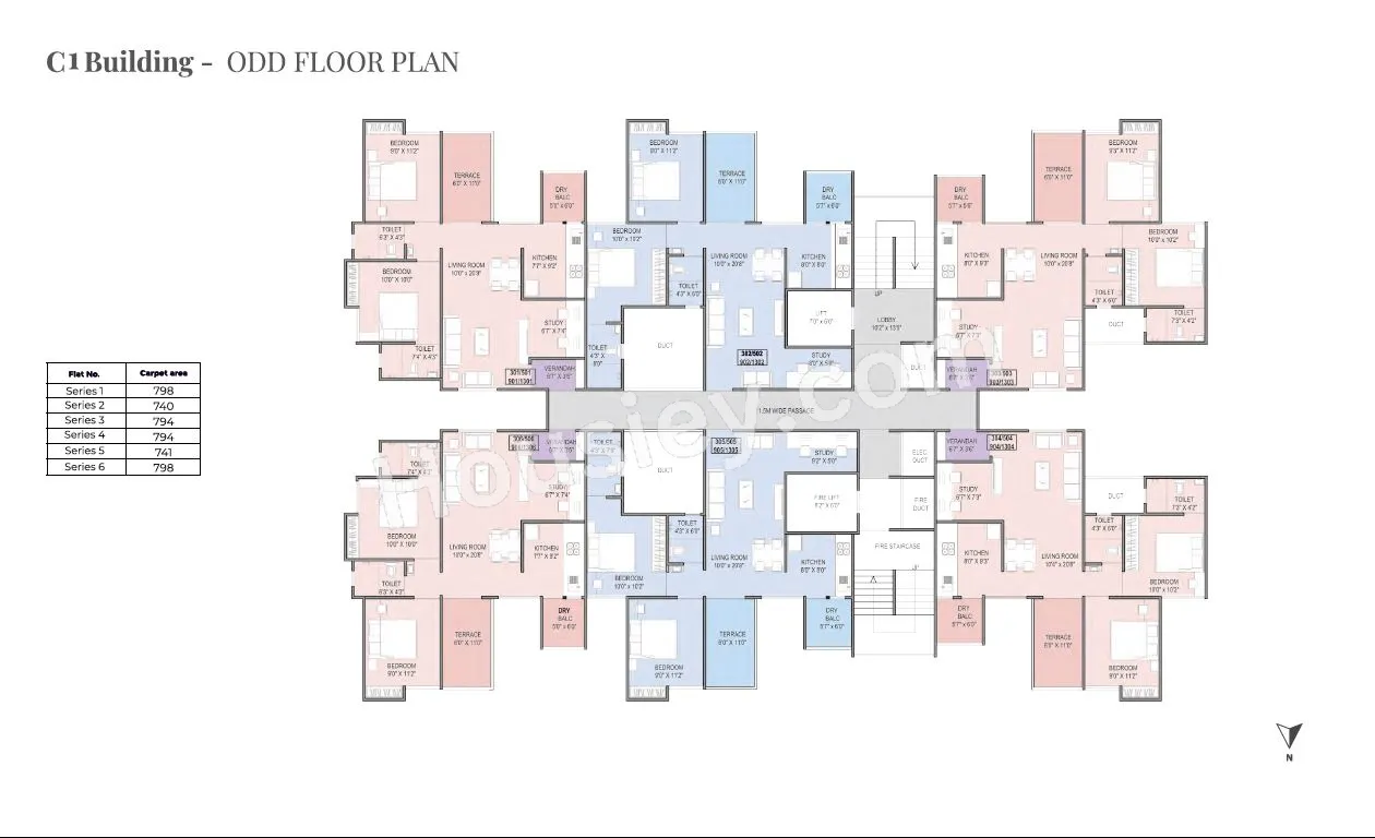 Teerth Avila Floor plan 13