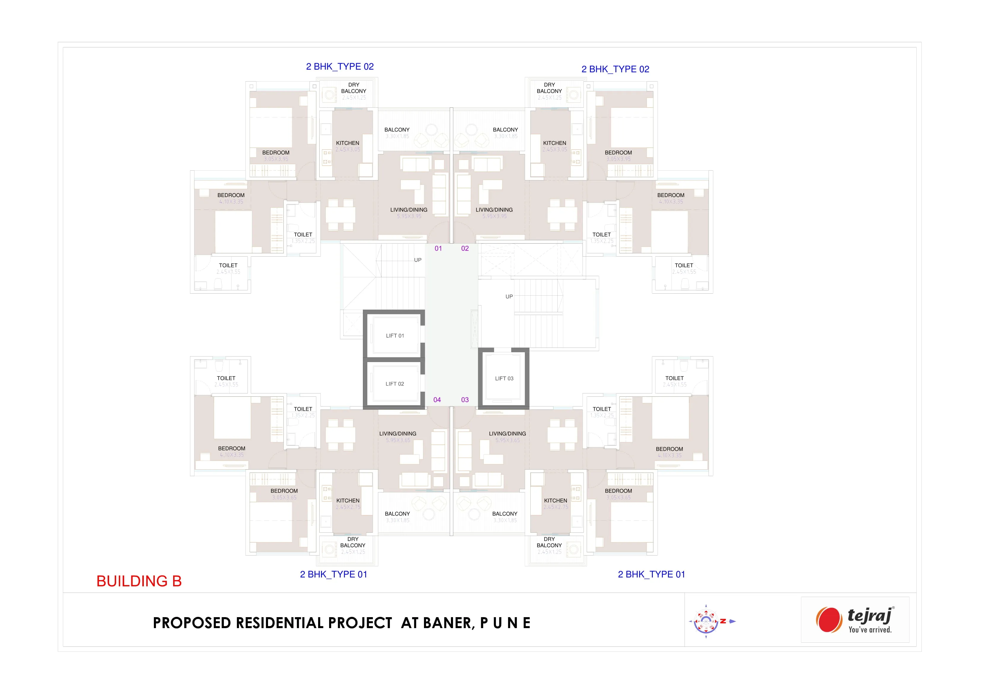 Tej Elevia Floor plan 1