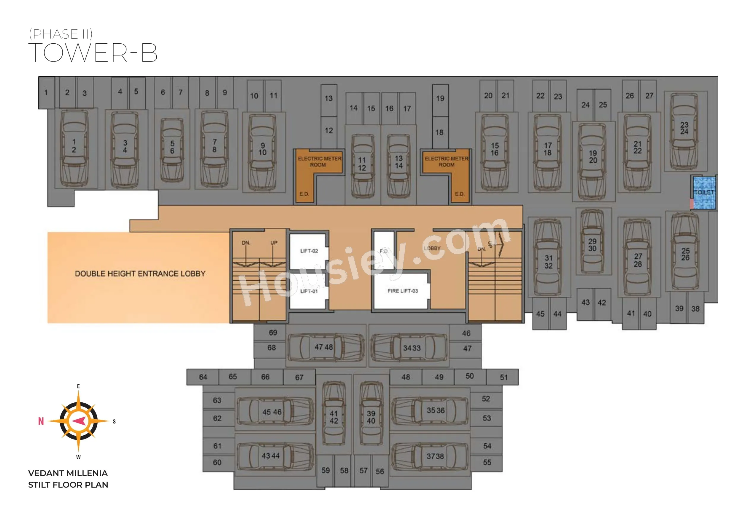 Tharwani Vedant Millenia Floor plan 2