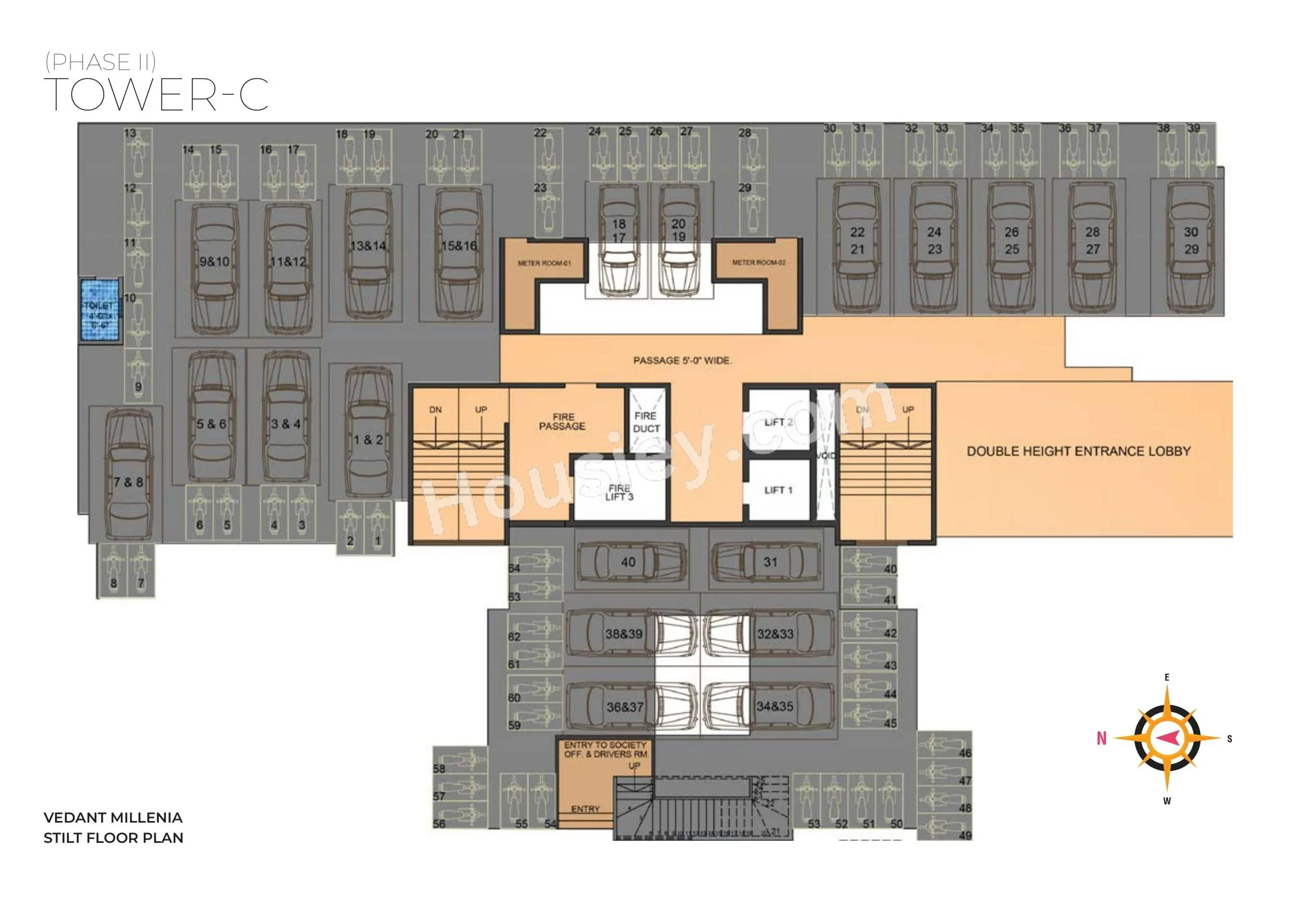 Tharwani Vedant Millenia Floor plan 8
