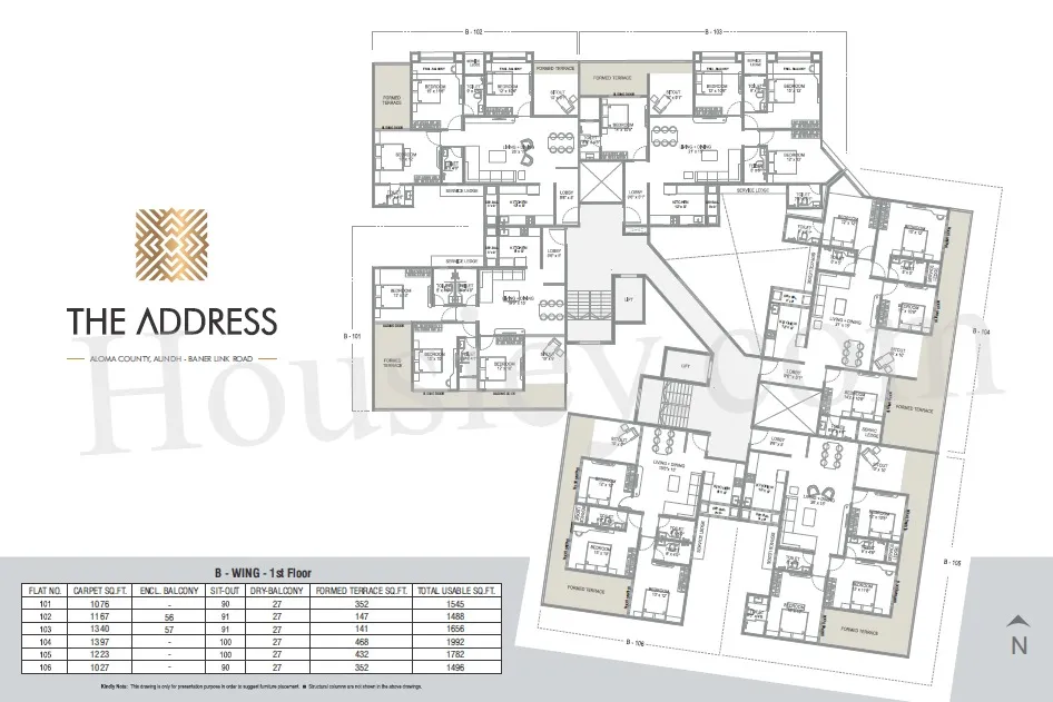 Primespace The Address Floor plan 2