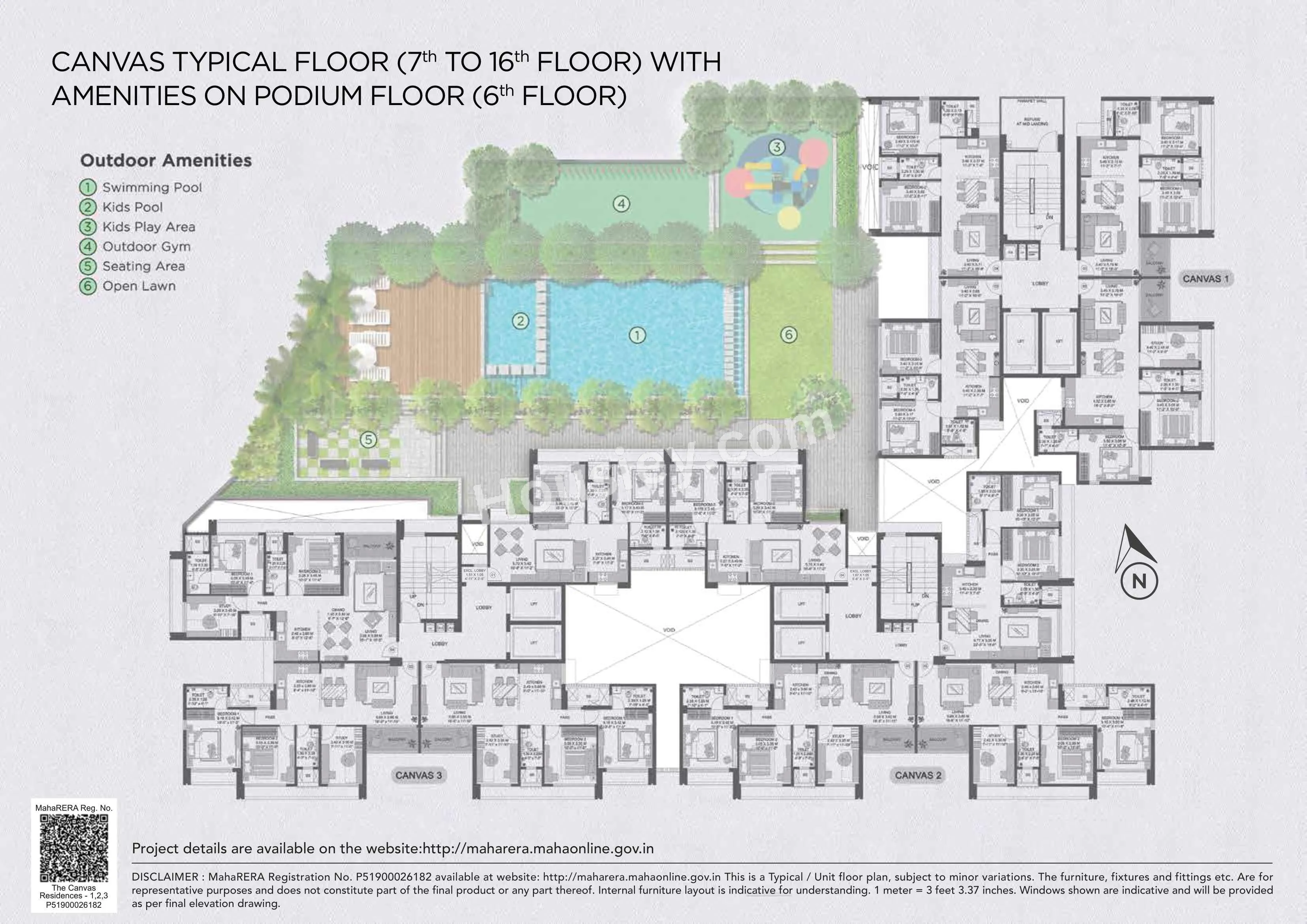 The Canvas Residences Floor plan 12