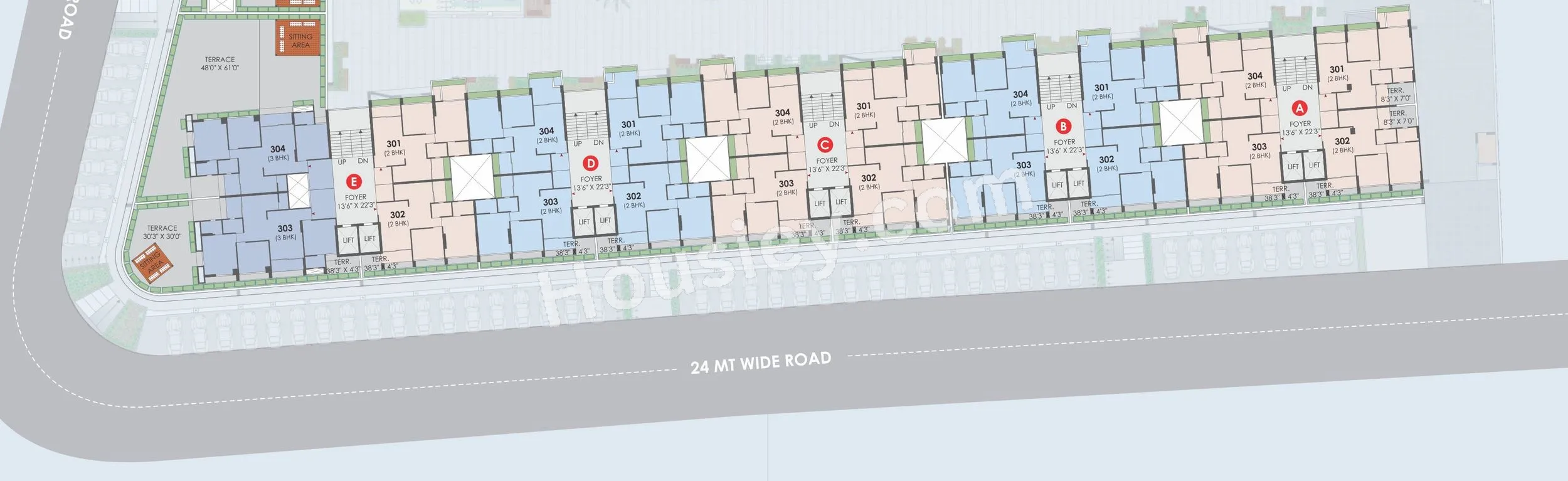 The Green Parmeshwar Floor plan 1