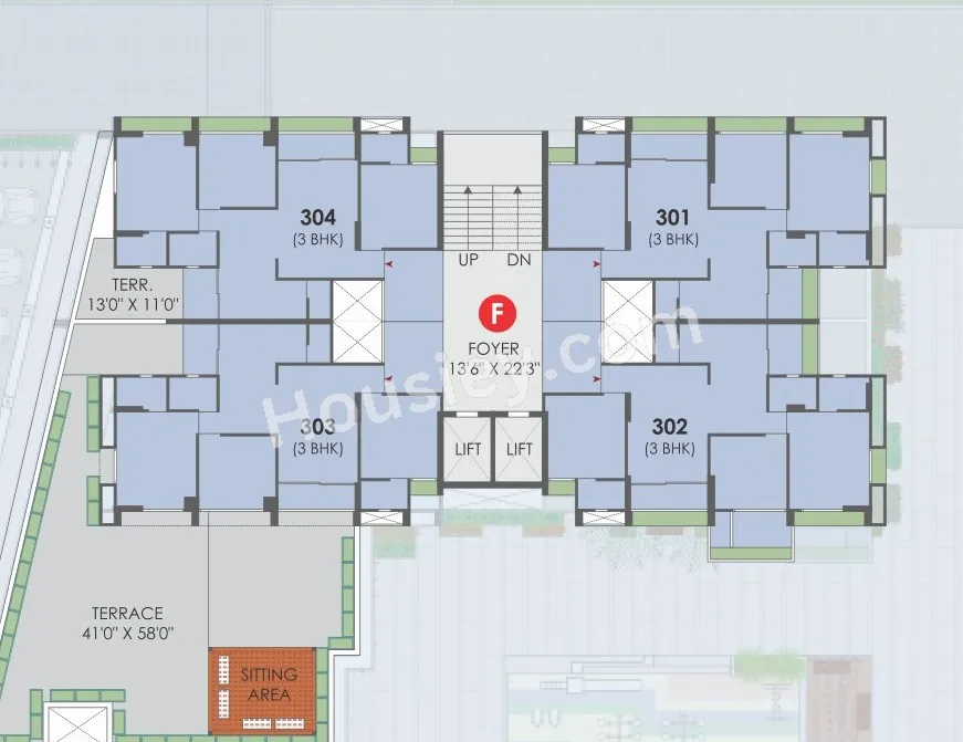 The Green Parmeshwar Floor plan 2