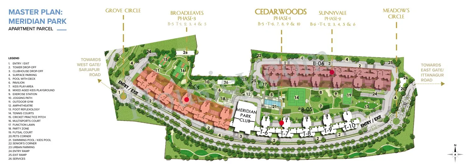 The Prestige Smart City Floor plan 2
