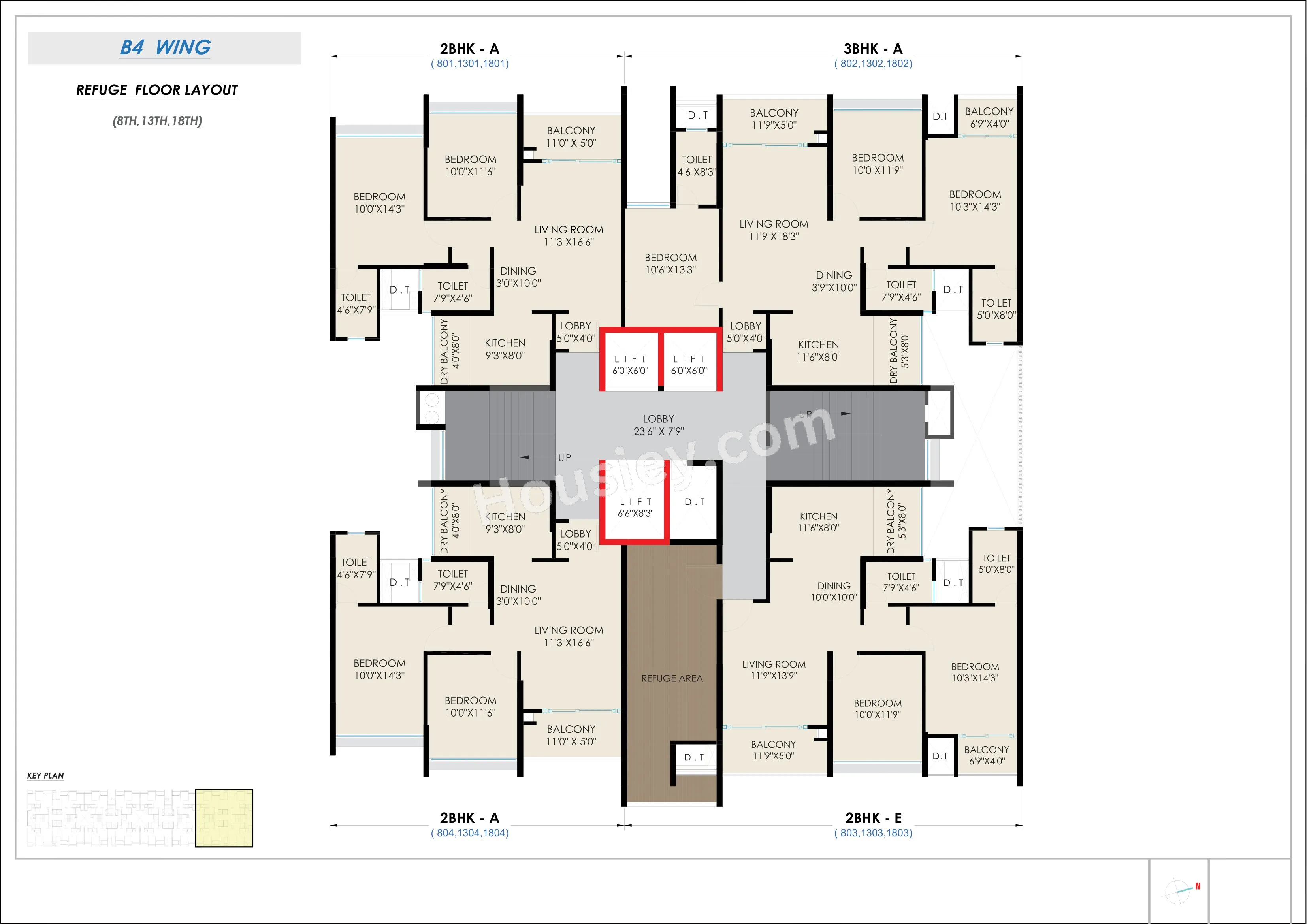 The Rising Floor plan 8