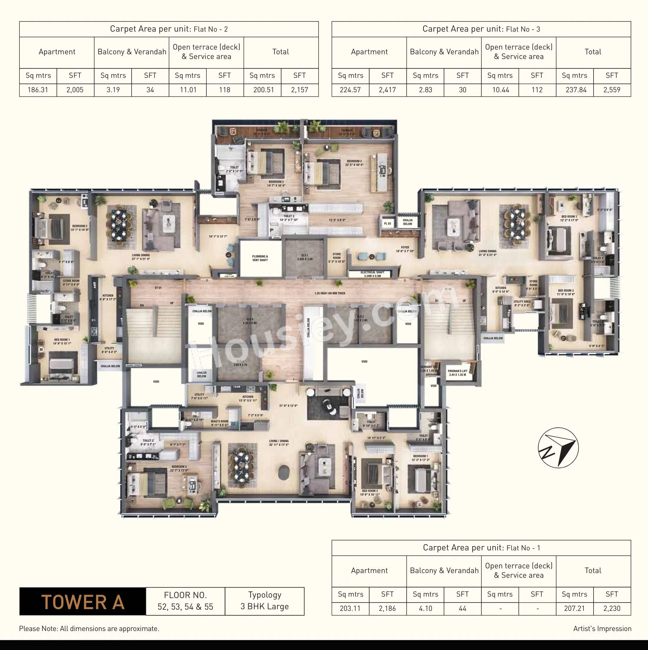 Peninsula Salsette 27 Floor plan 4